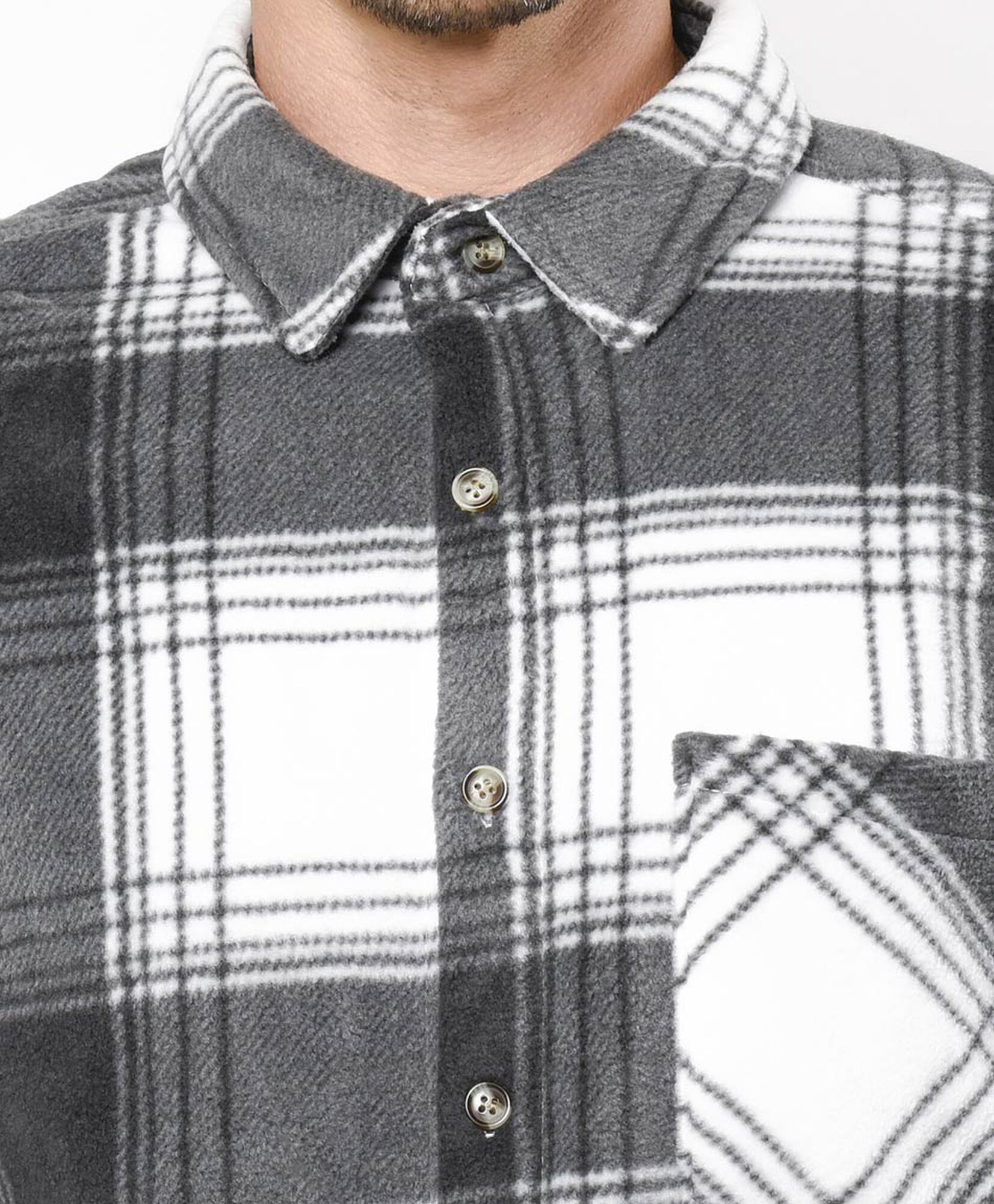 Chaqueta hombre leñadora polar Chaqueta hombre leñadora polar