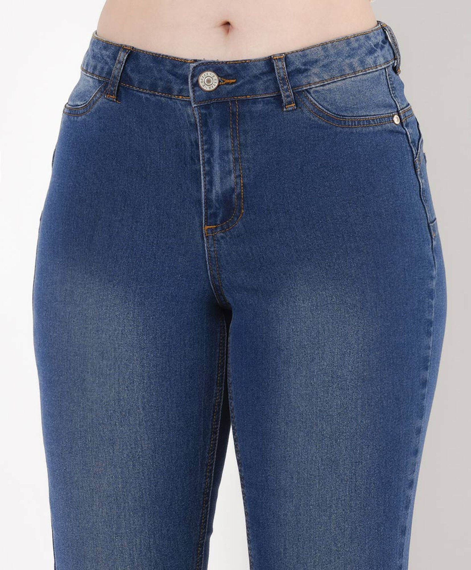 Jeans mujer tiro alto clásico skinny fit Jeans mujer tiro alto clásico skinny fit