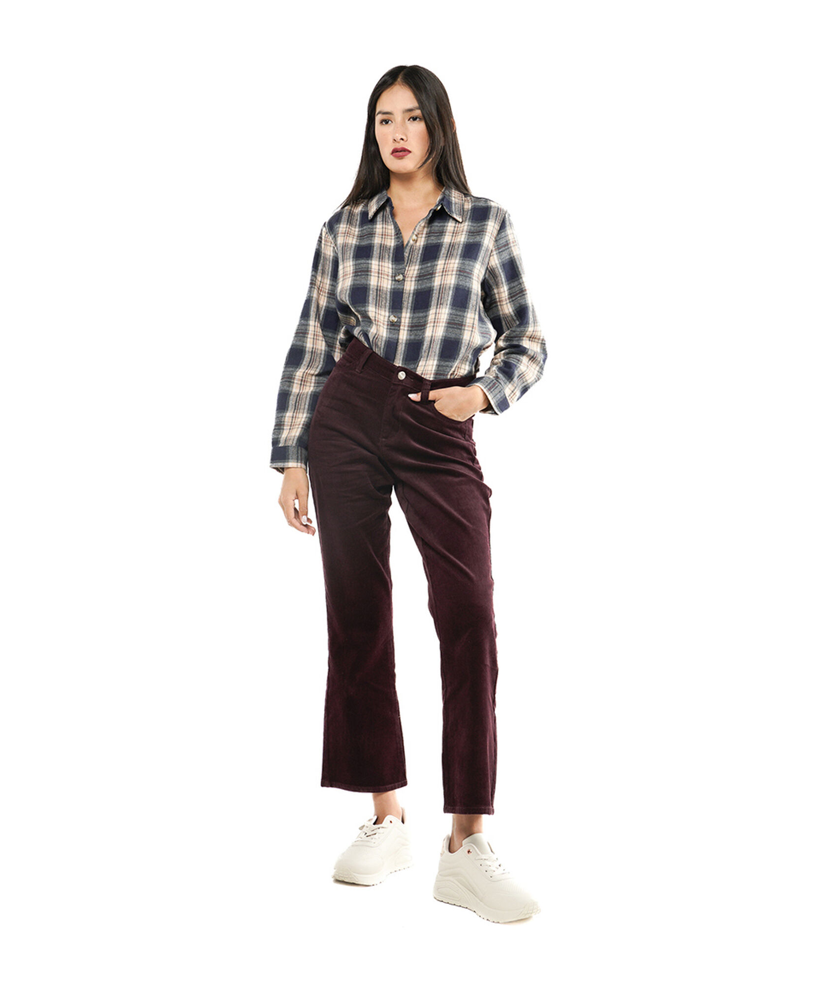 Pantalón mujer corderoy flare Pantalón mujer corderoy flare
