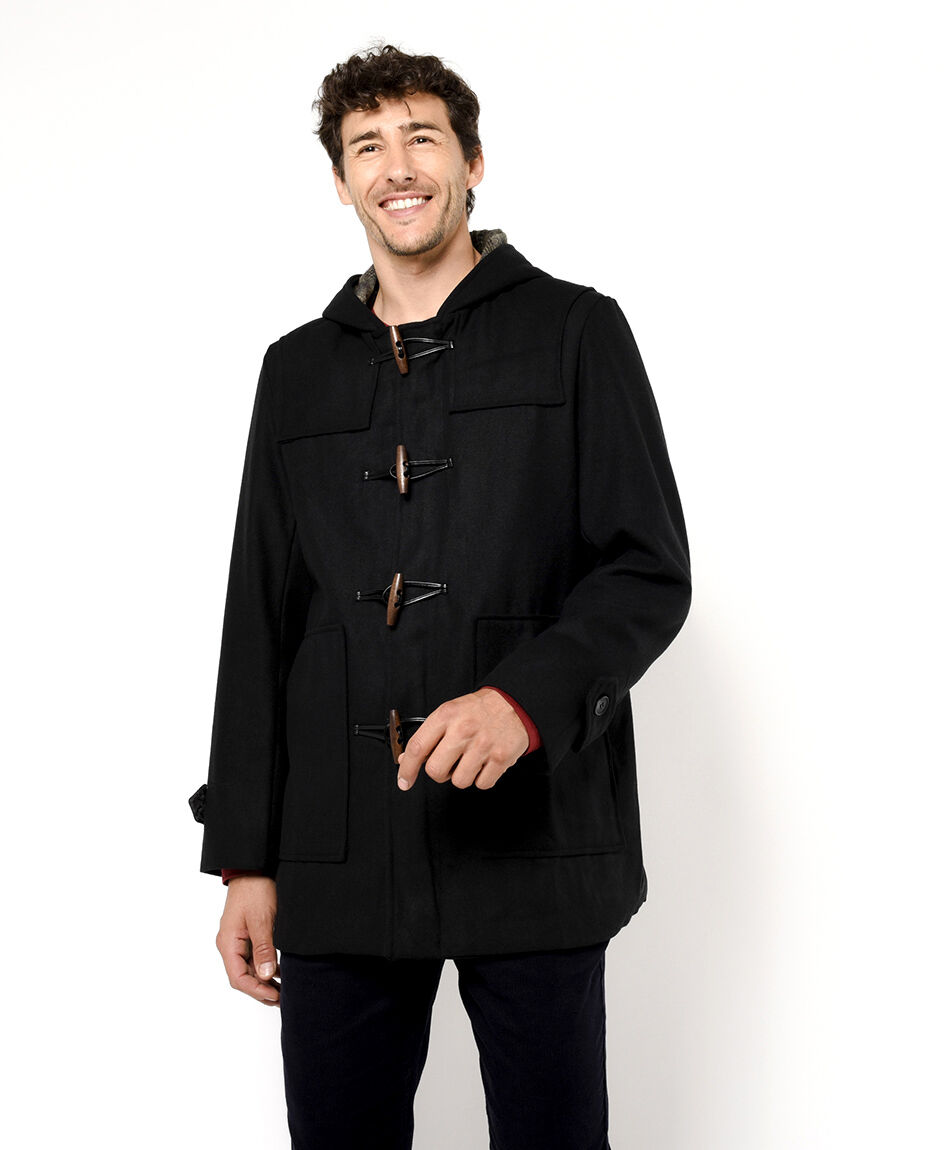 Chaqueta hombre estilo montgomery