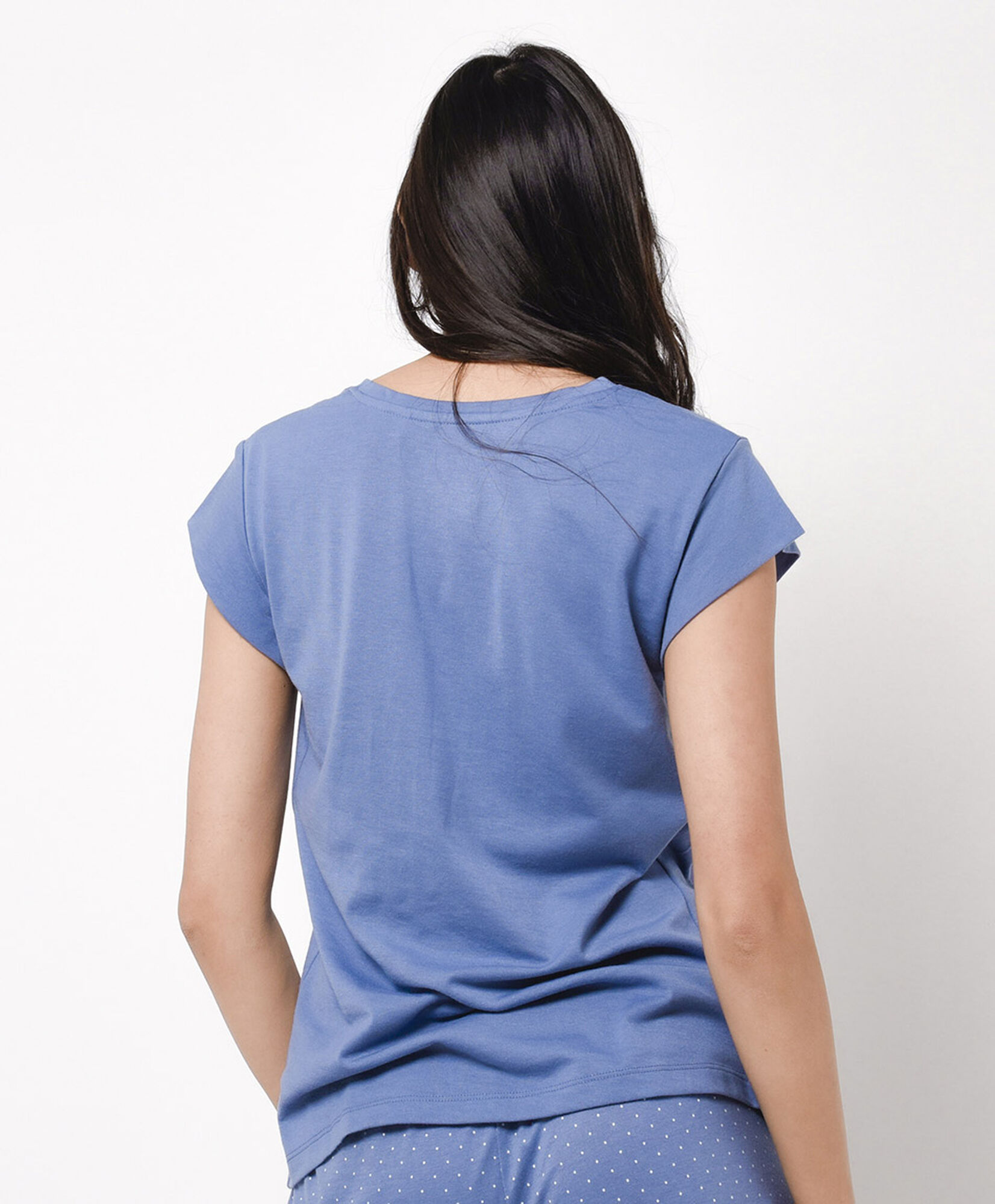 Pijama mujer capri gatito Pijama mujer capri gatito