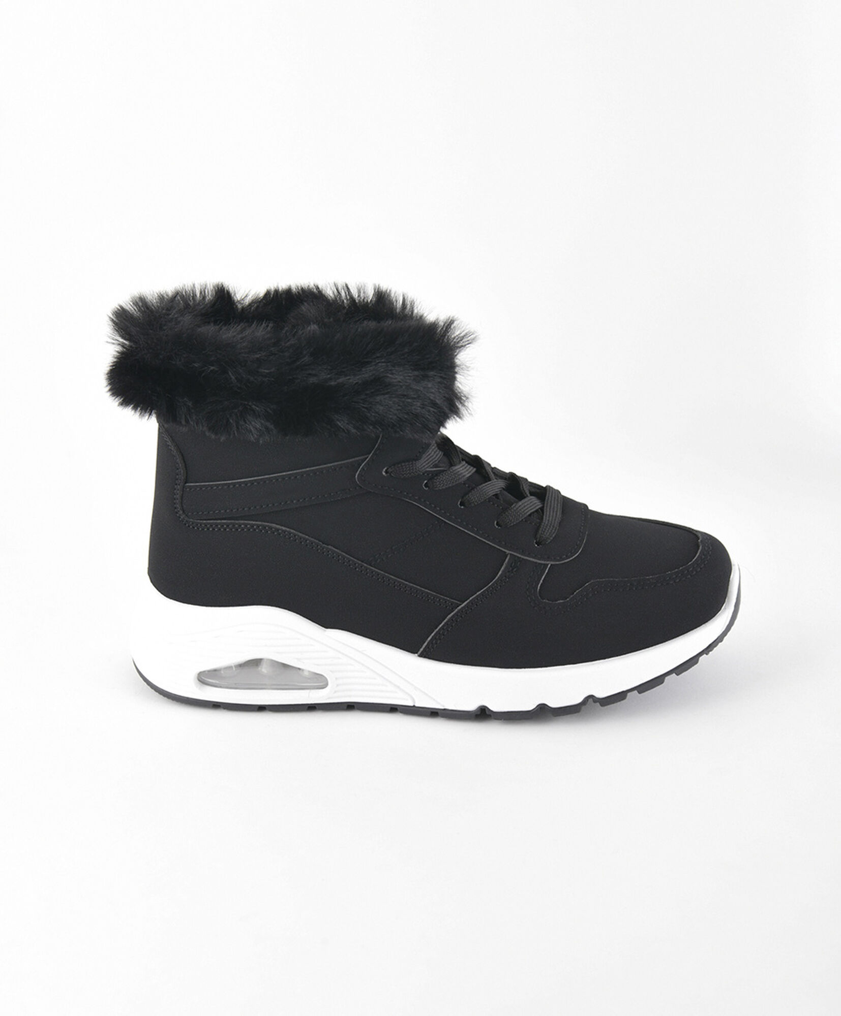 Botín mujer forrado estilo zapatilla Botín mujer forrado estilo zapatilla