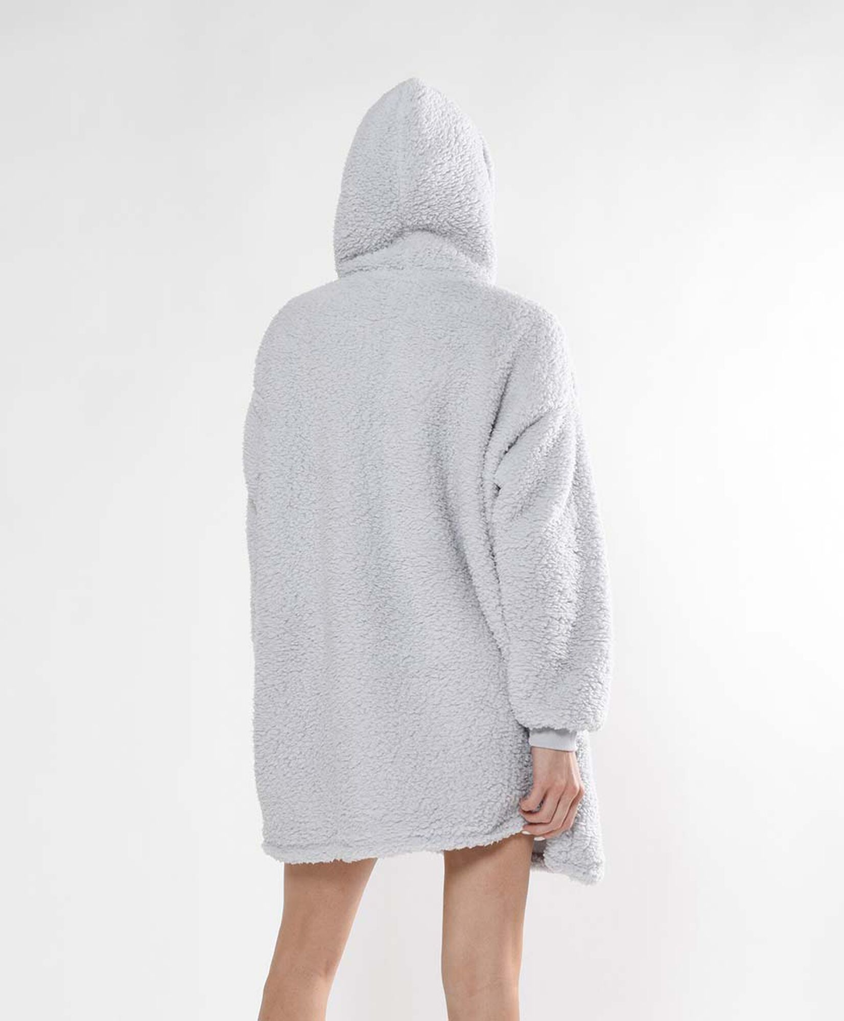 Polerón manta mujer oversize chiporro Polerón manta mujer oversize chiporro