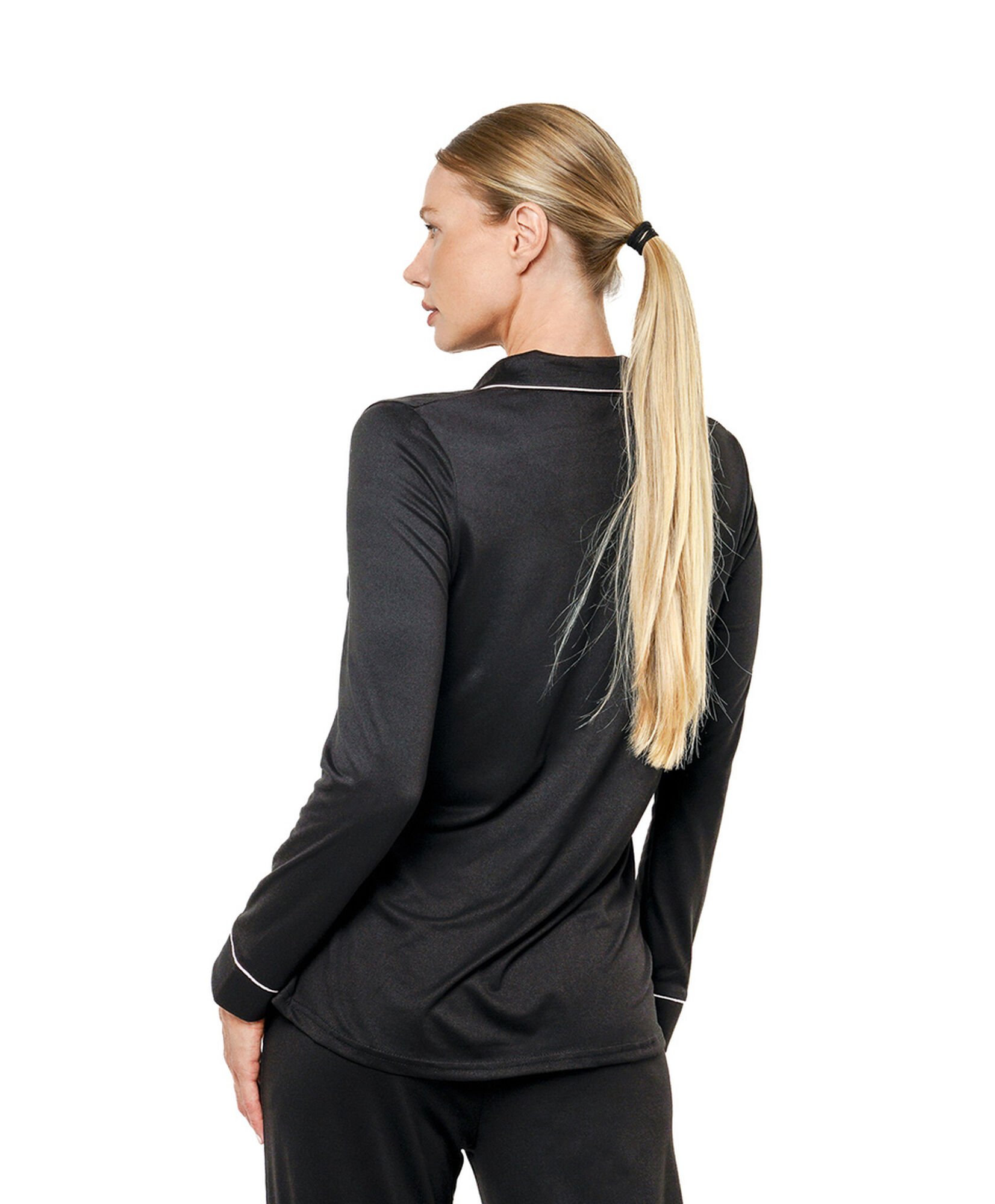Pijama mujer camisero piping Pijama mujer camisero piping