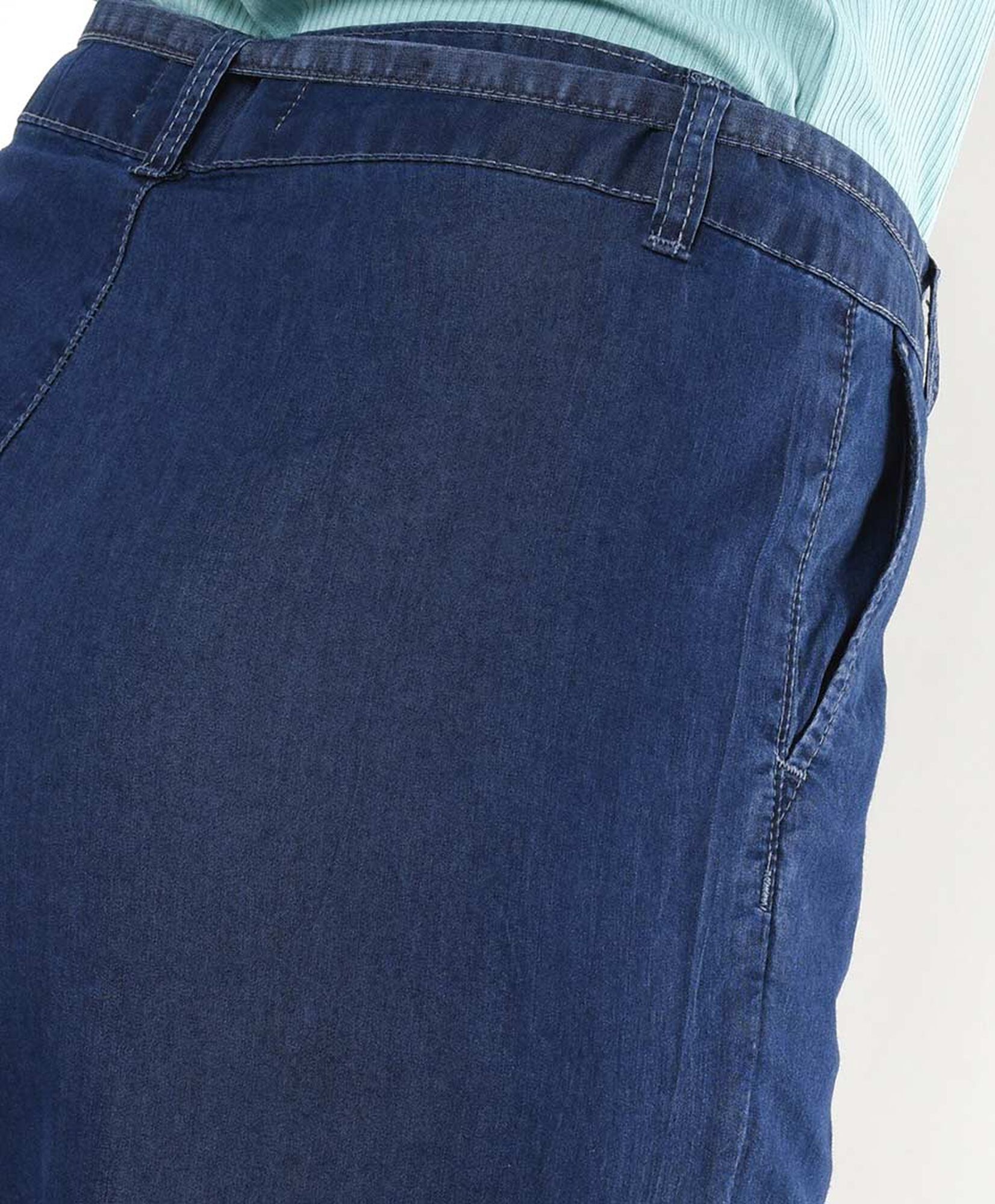Pantalón mujer denim wide Pantalón mujer denim wide