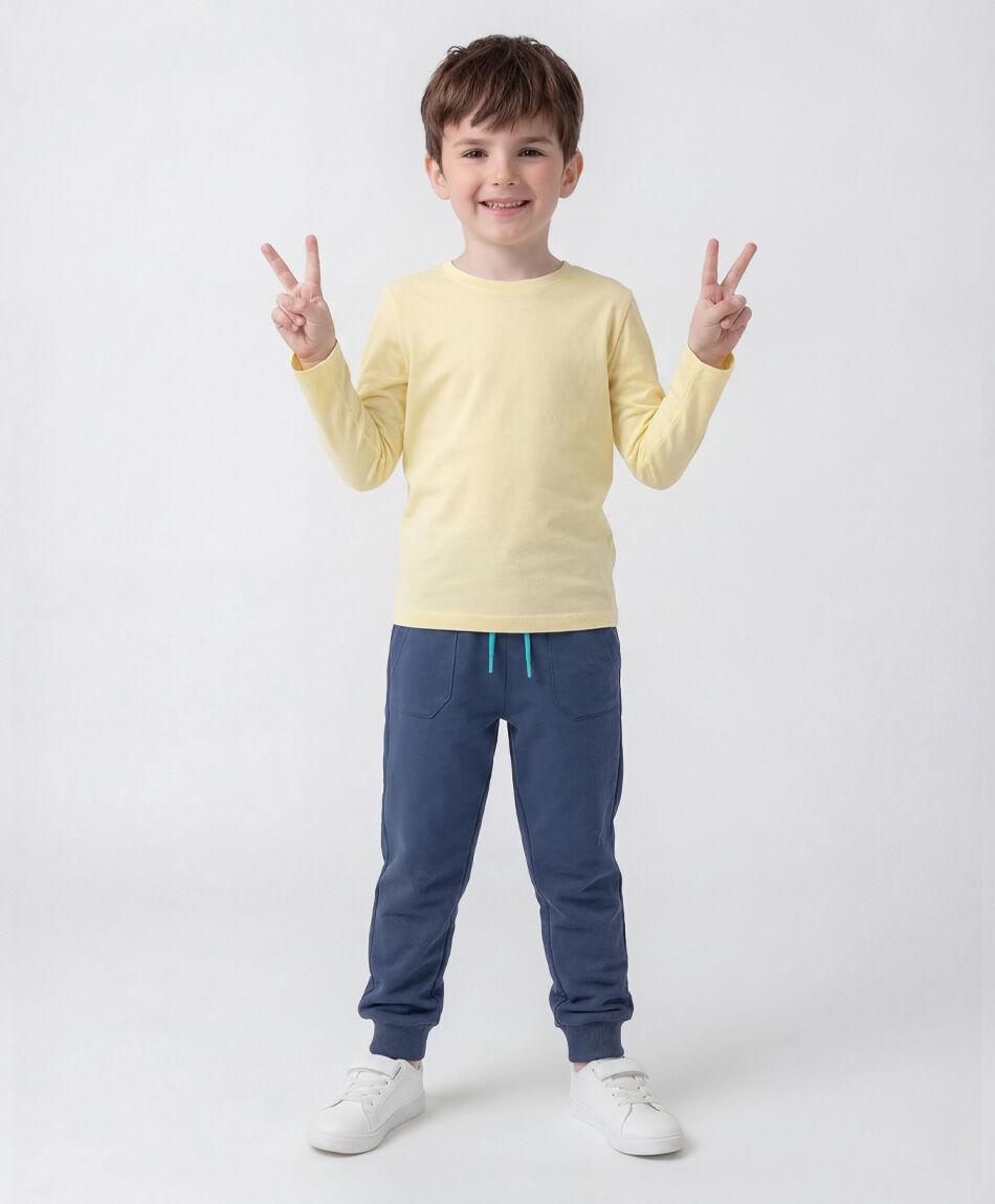 Buzo ni&ntilde;o azul