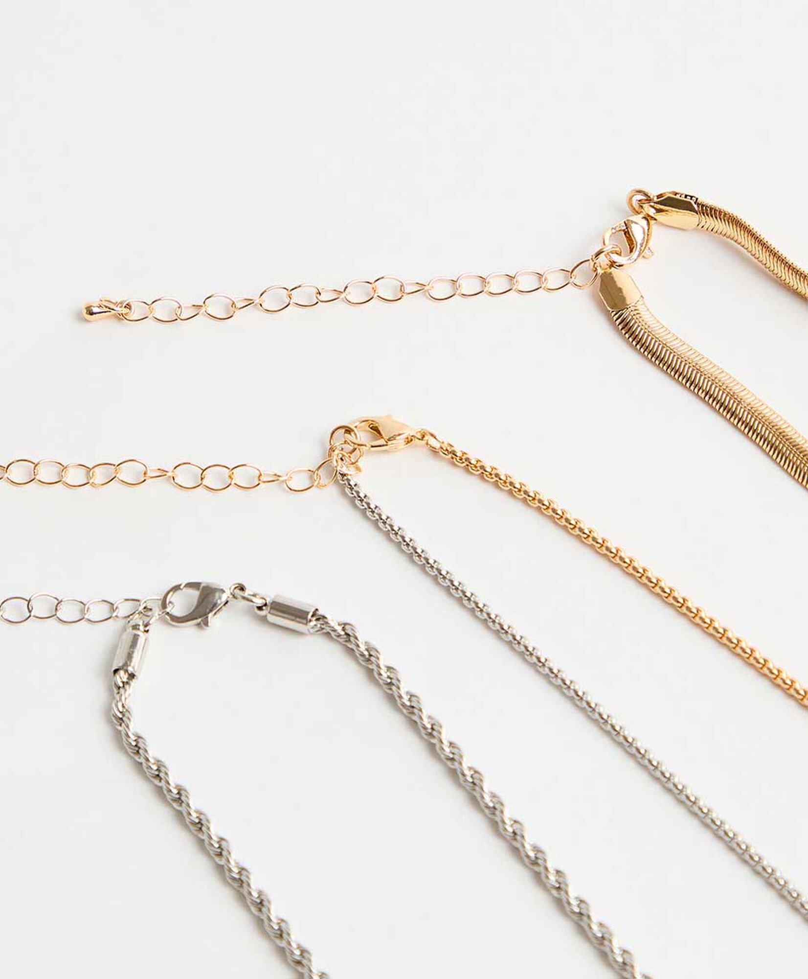 Set collares mujer gold y silver Set collares mujer gold y silver