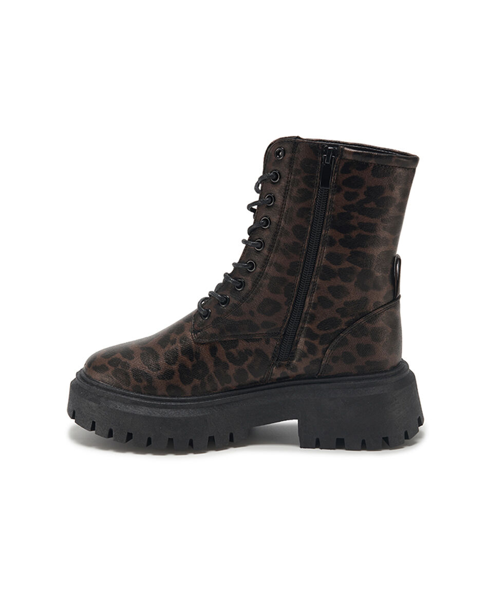 Bot&iacute;n mujer animal print