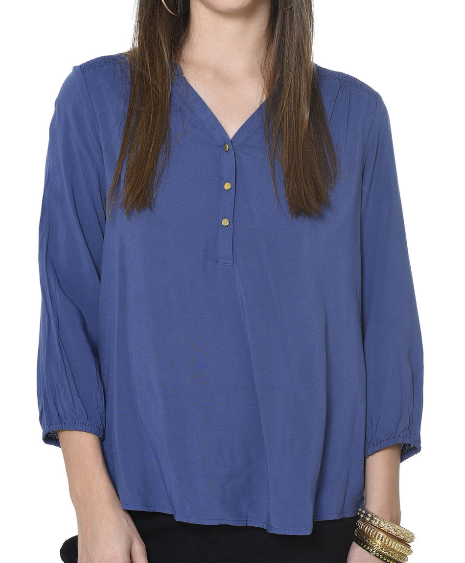 Blusa  frunce