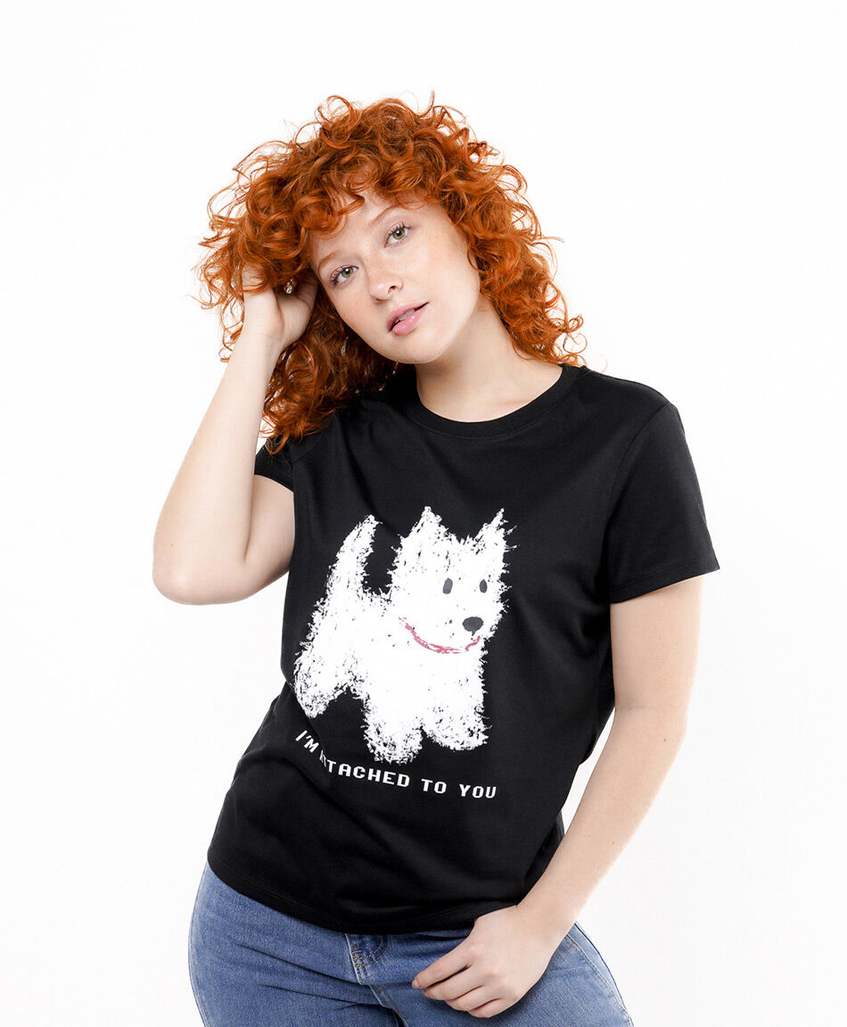 Polera mujer westy dog