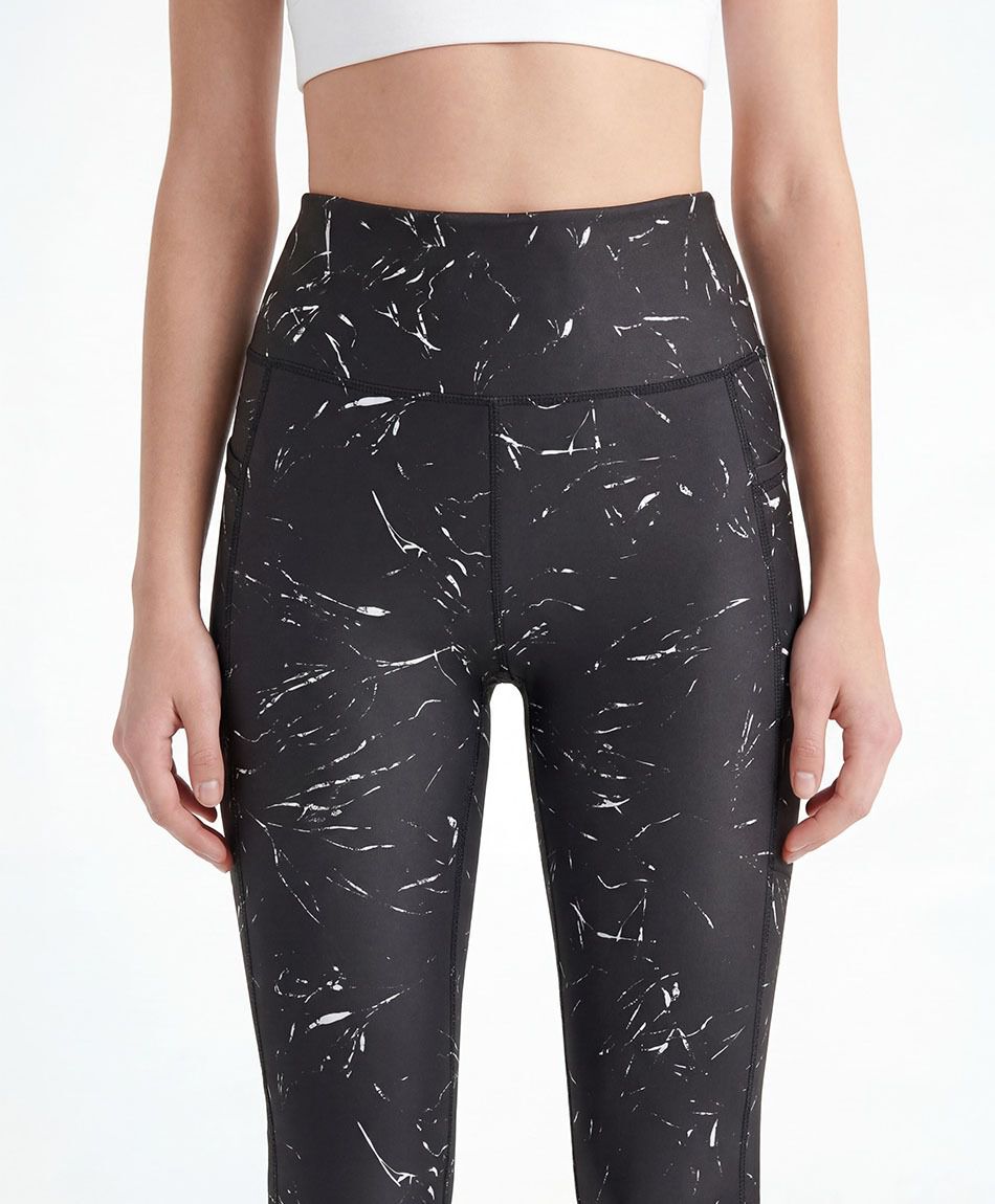 Calza deportiva mujer print  l&iacute;neas