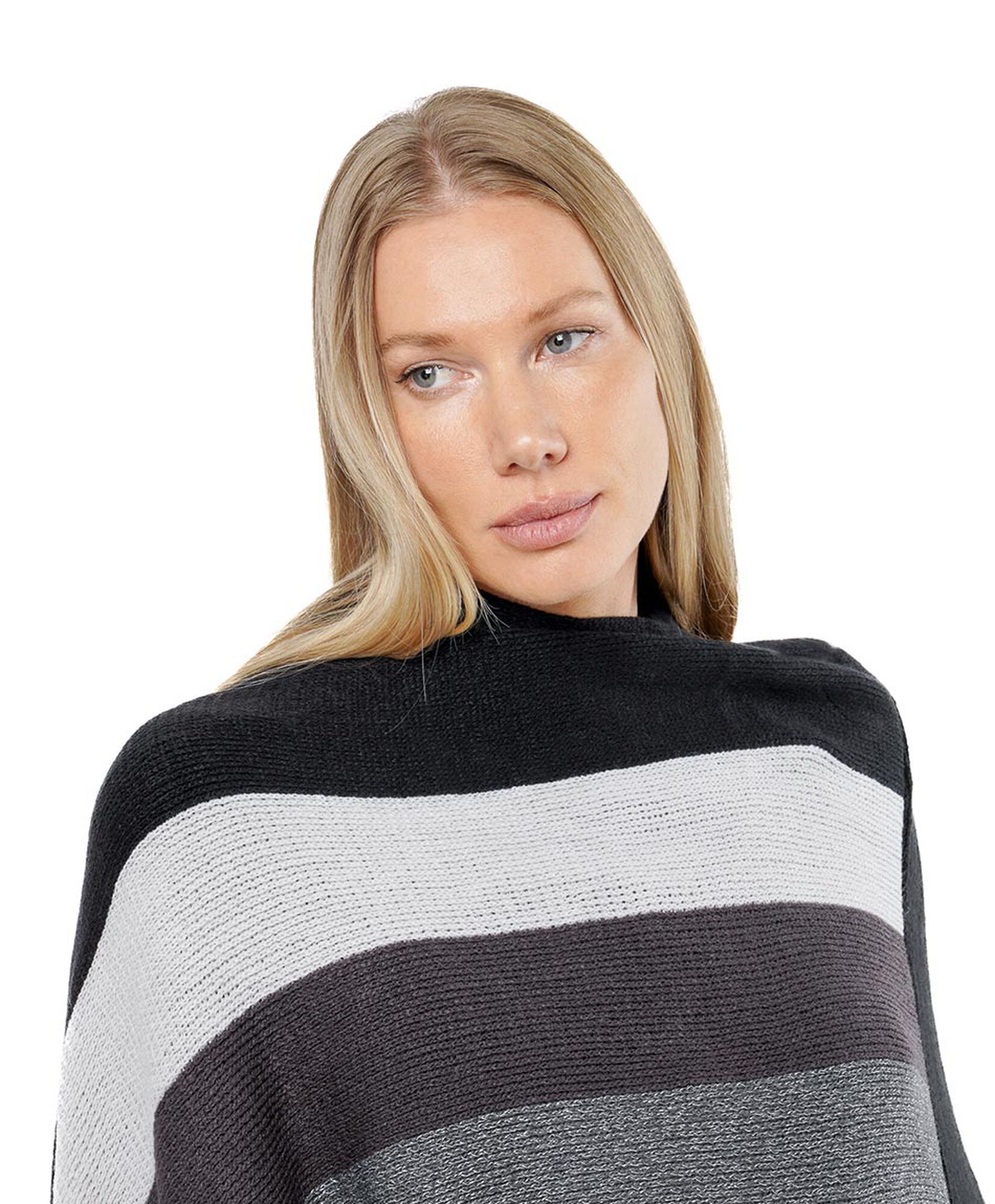 Poncho mujer líneas Poncho mujer líneas