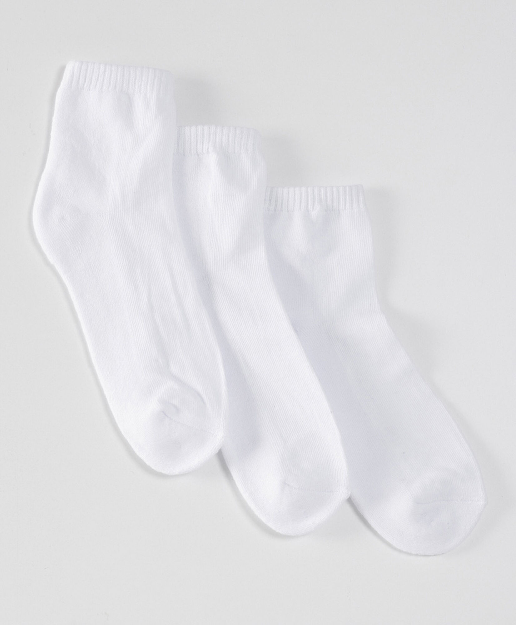 Pack 3 calcetines escolares sport blanco Pack 3 calcetines escolares sport blanco
