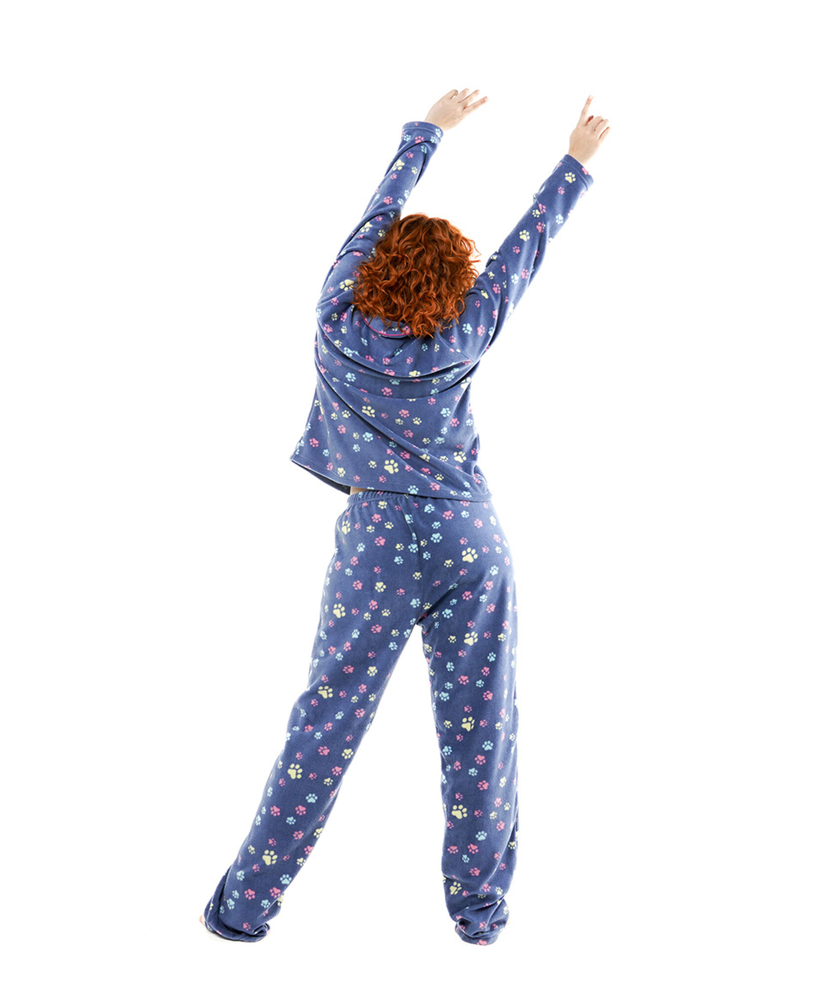 Pijama mujer micropolar patitas Pijama mujer micropolar patitas