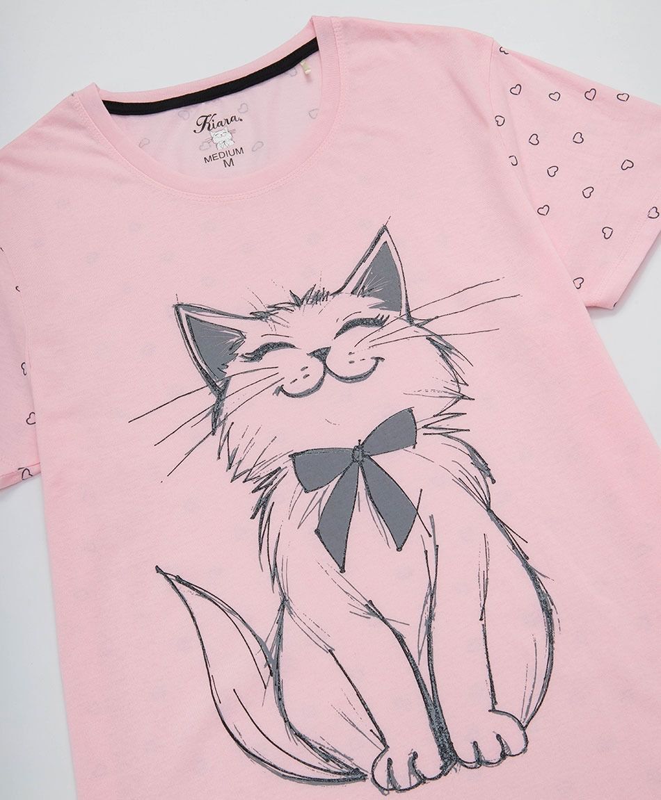 Camisa de dormir mujer big cat