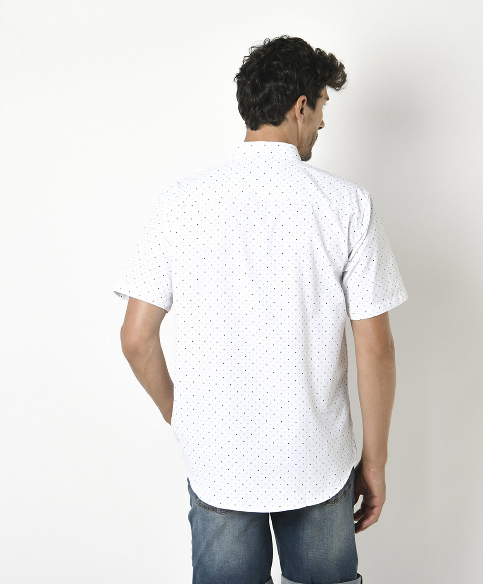 Camisa hombre cuadritos azules Camisa hombre cuadritos azules