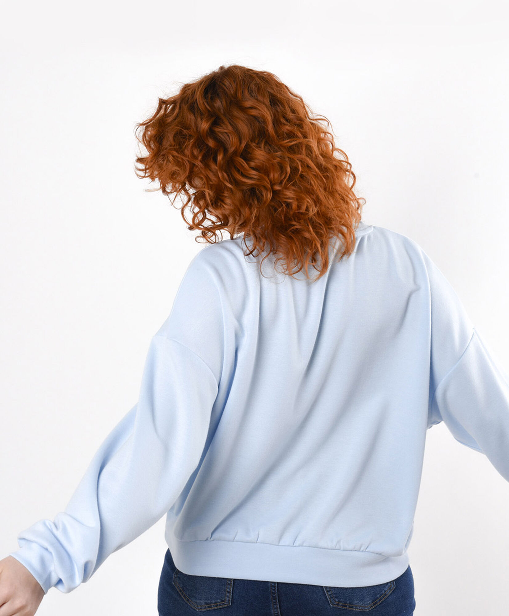 Polerón mujer liso clásico Polerón mujer liso clásico