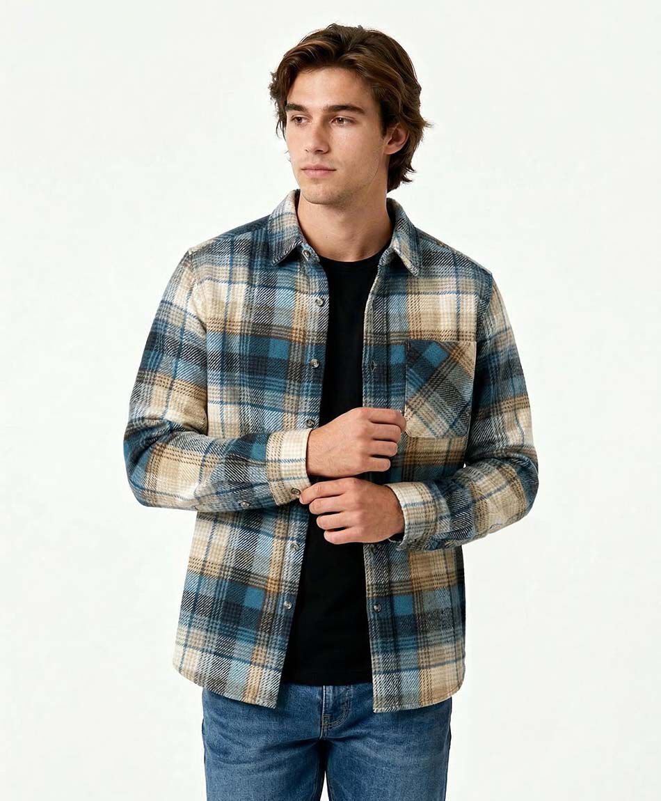 Chaqueta hombre le&ntilde;adora tricolor