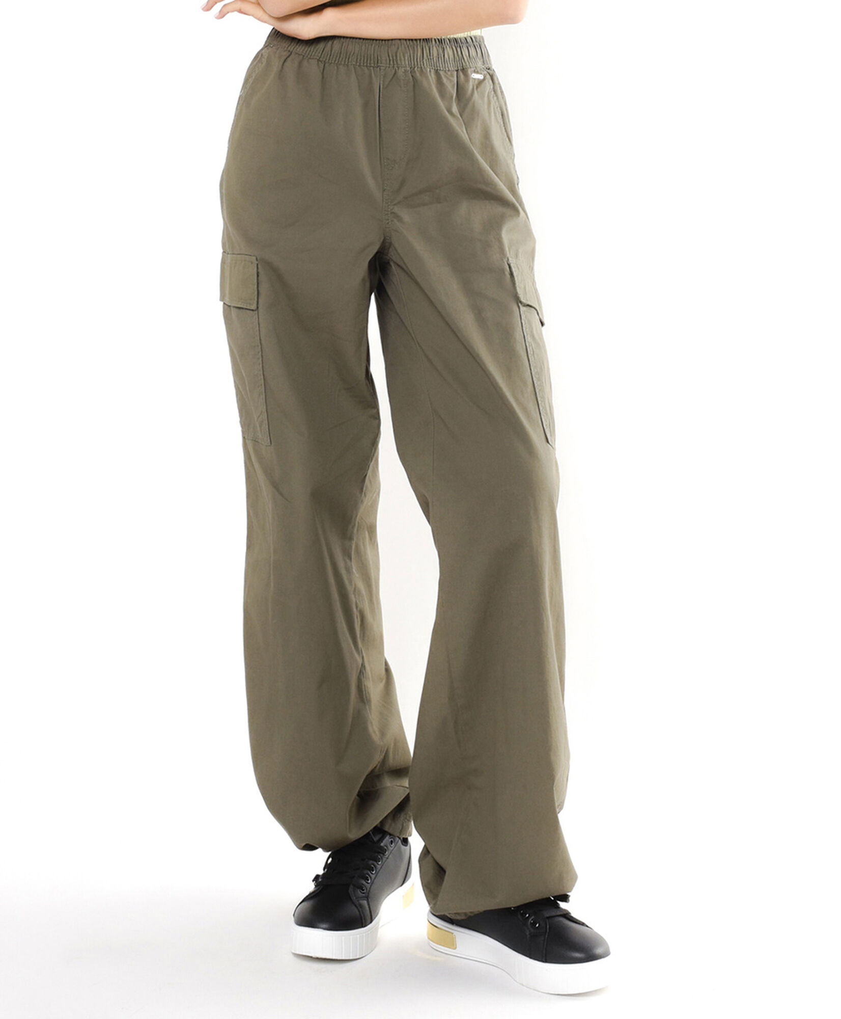 Pantalón mujer cargo ancho Pantalón mujer cargo ancho