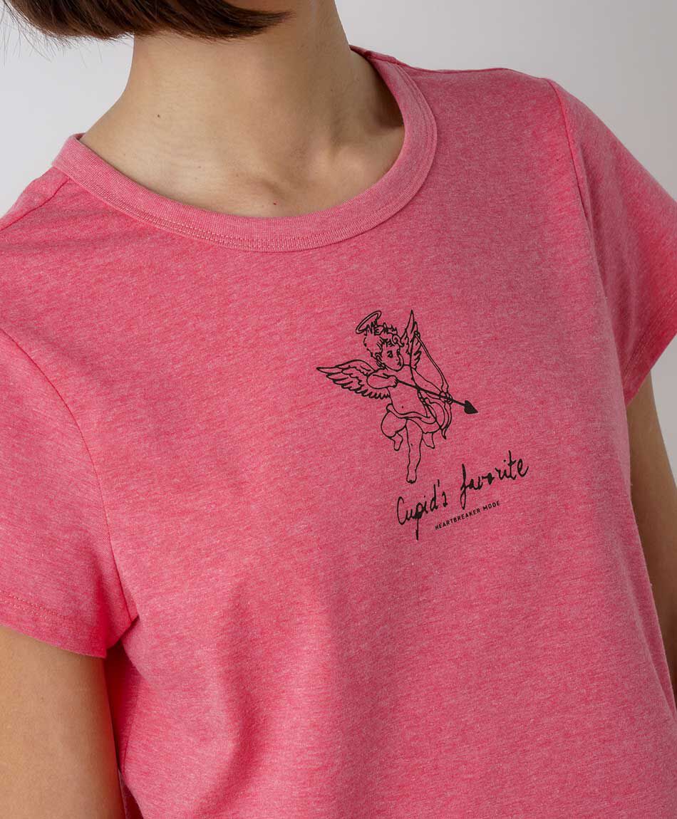 Polera mujer cupido crop