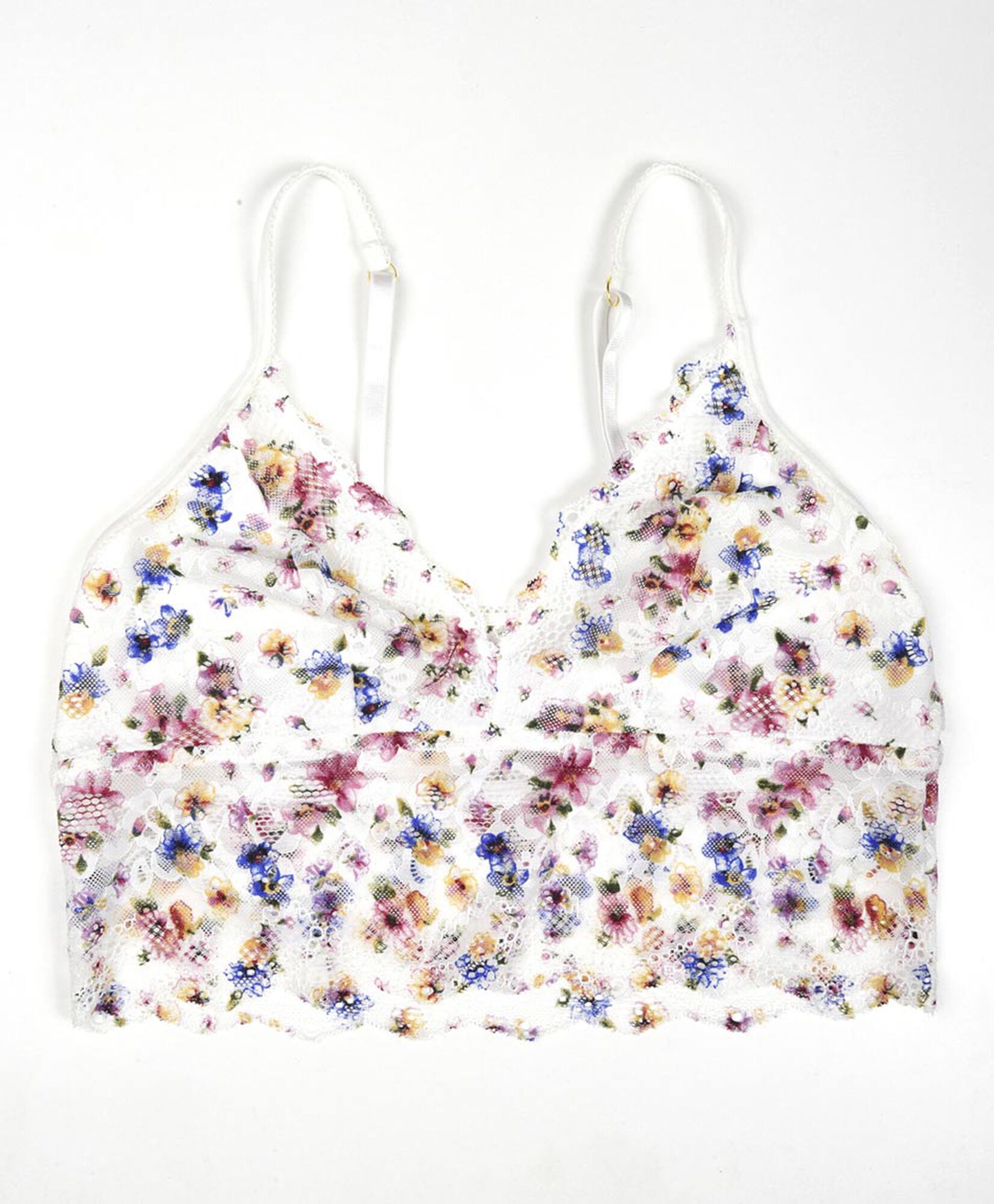 Bralette mujer floreado encajes Bralette mujer floreado encajes