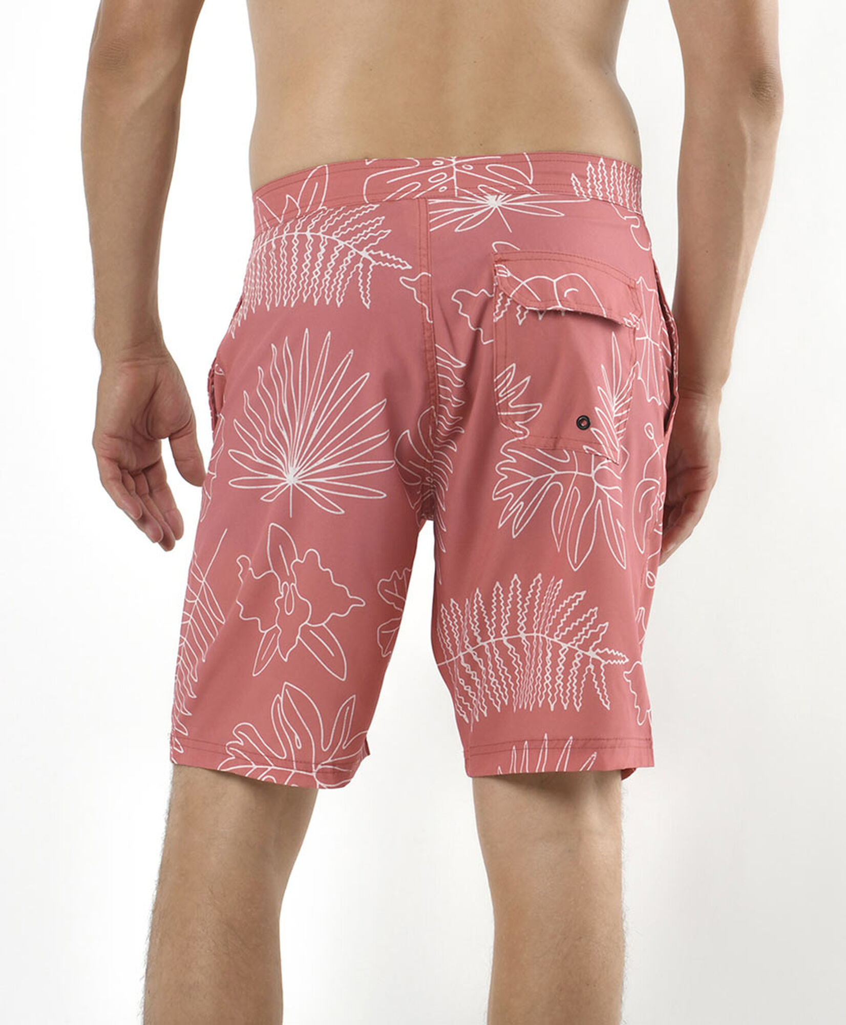 Traje de baño hombre hojas largo Traje de baño hombre hojas largo