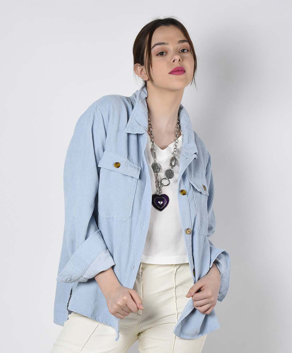 Chaqueta over corderoy