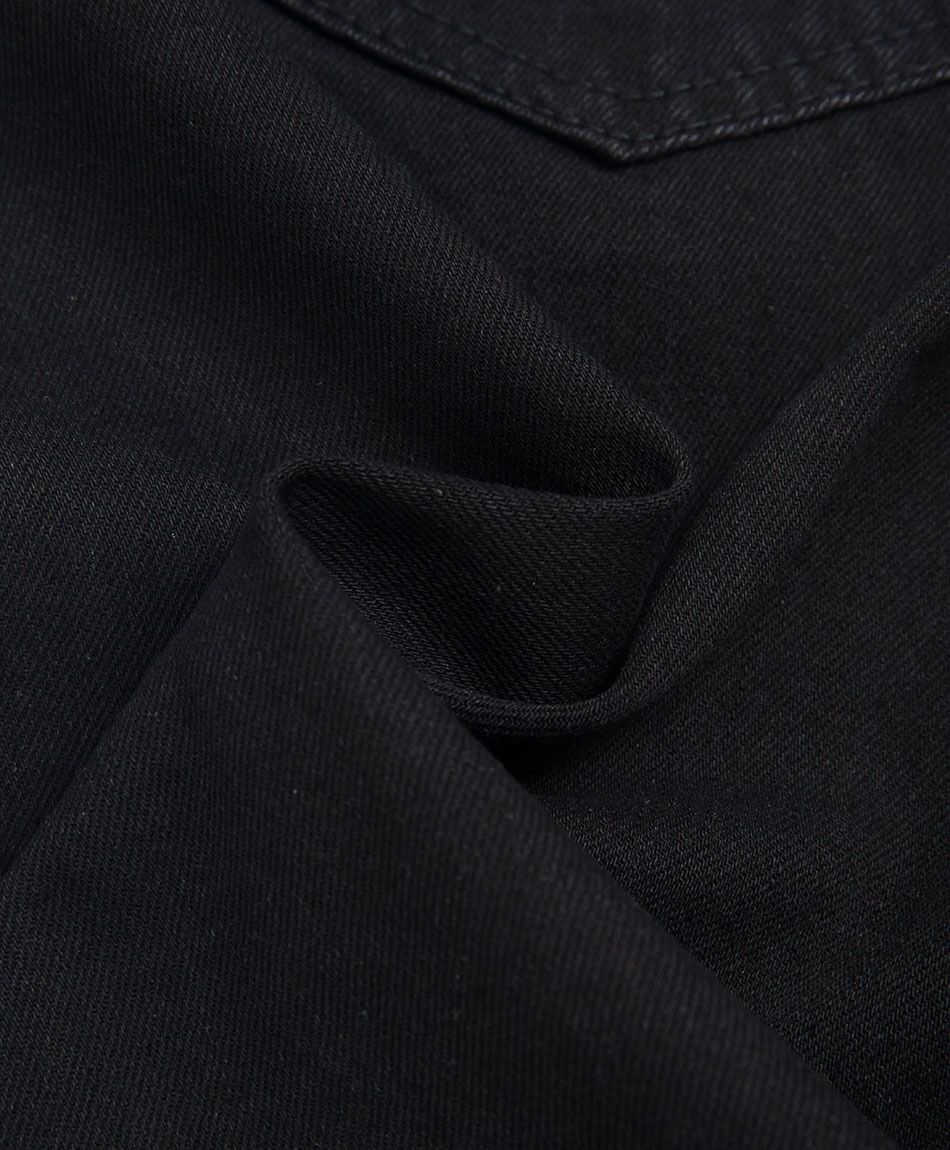 Bermuda hombre denim destroy negra