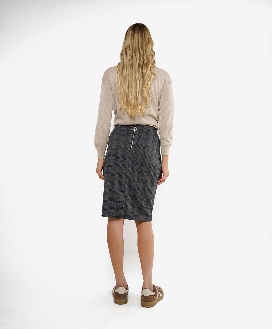 Falda mujer escocesa