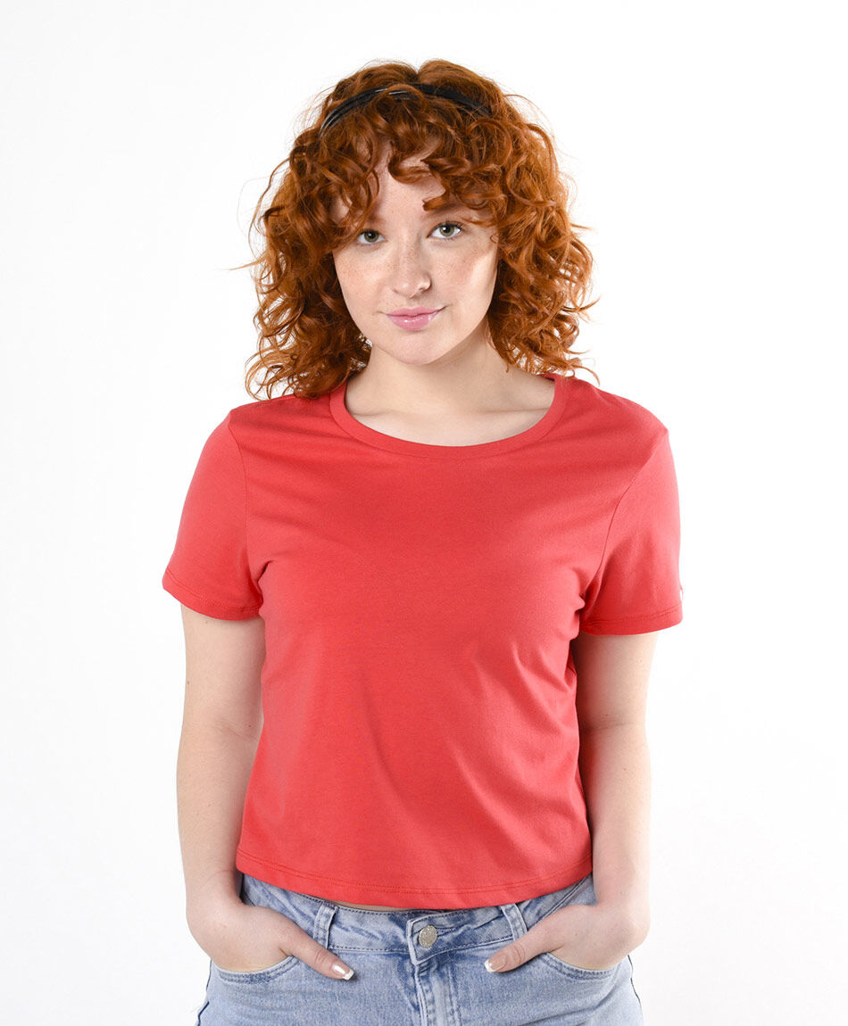Polera mujer básica red