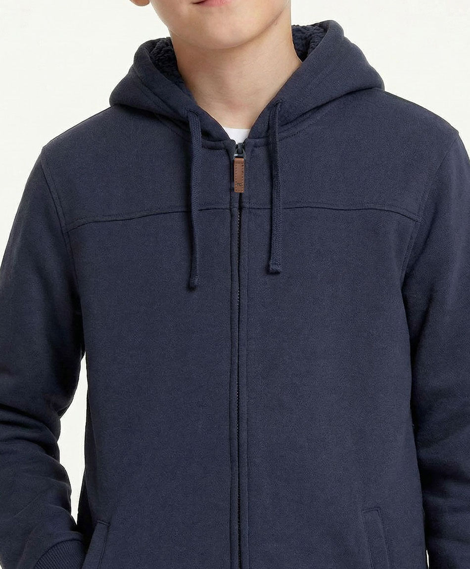 Poler&oacute;n escolar full zipper interior polar