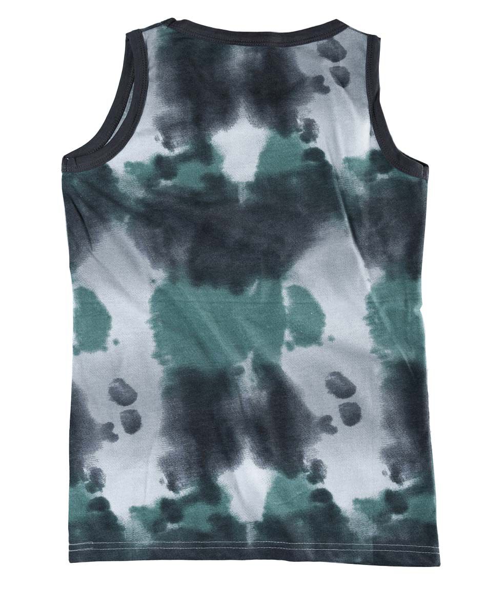 Polera sin mangas cuello redondo