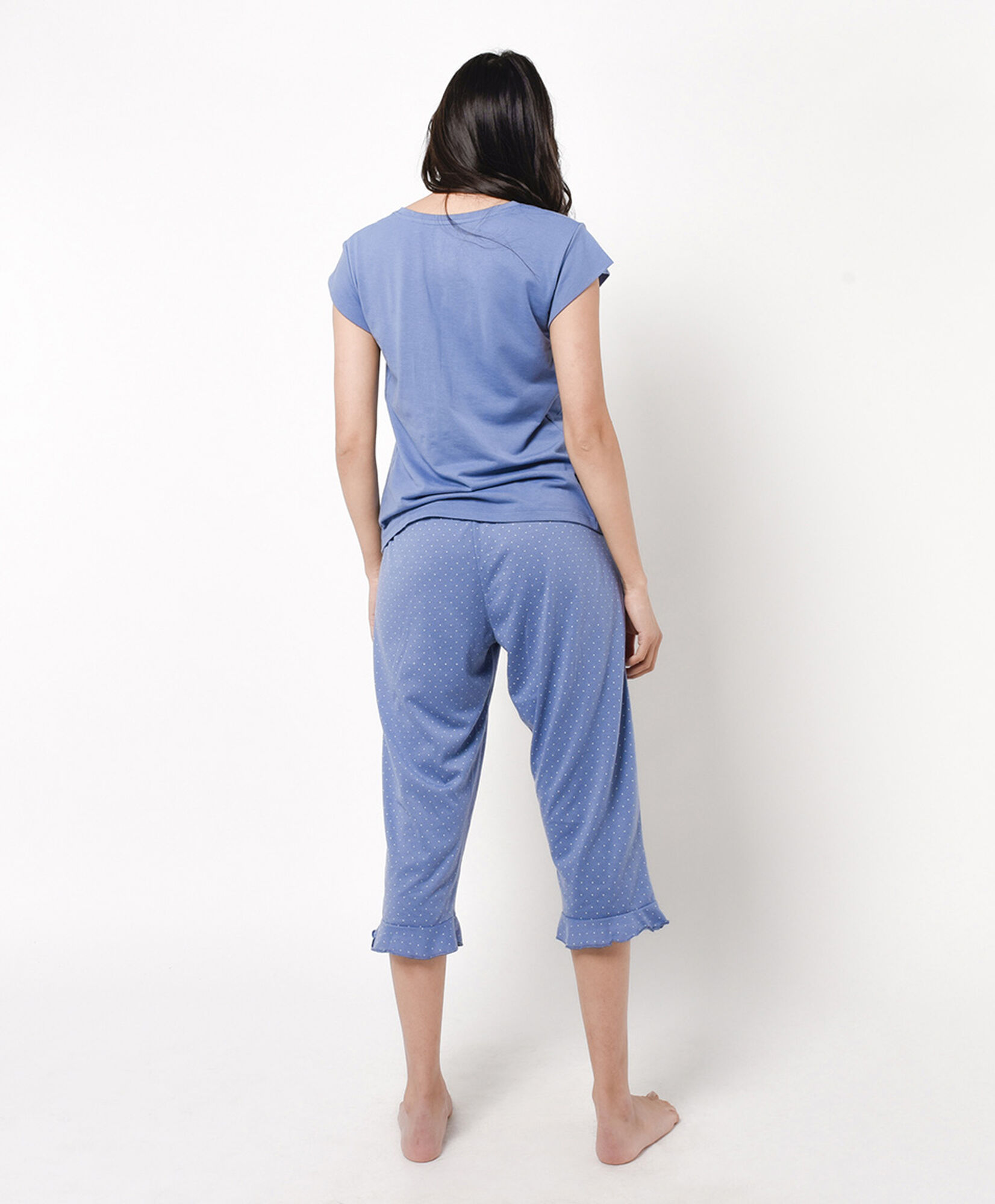 Pijama mujer capri gatito Pijama mujer capri gatito
