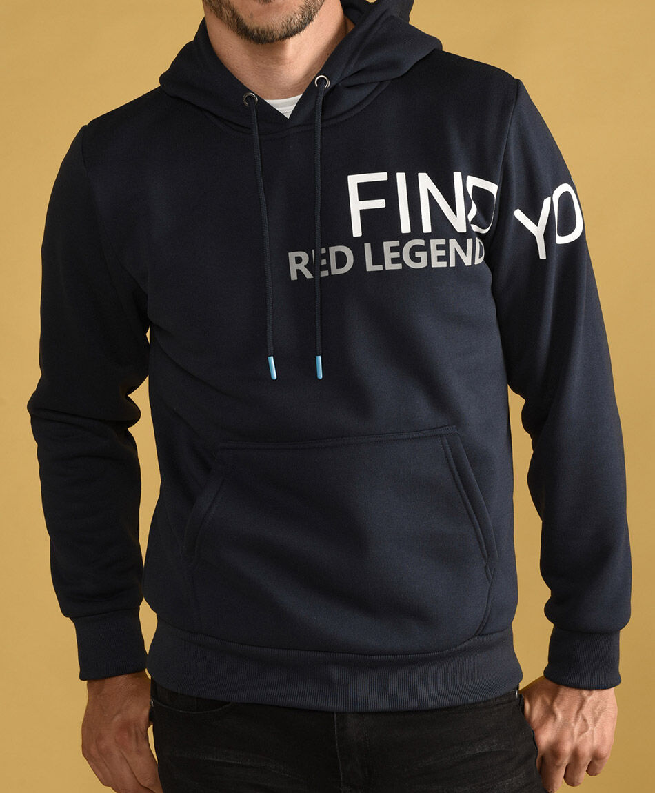 Poleron capucha  fashion