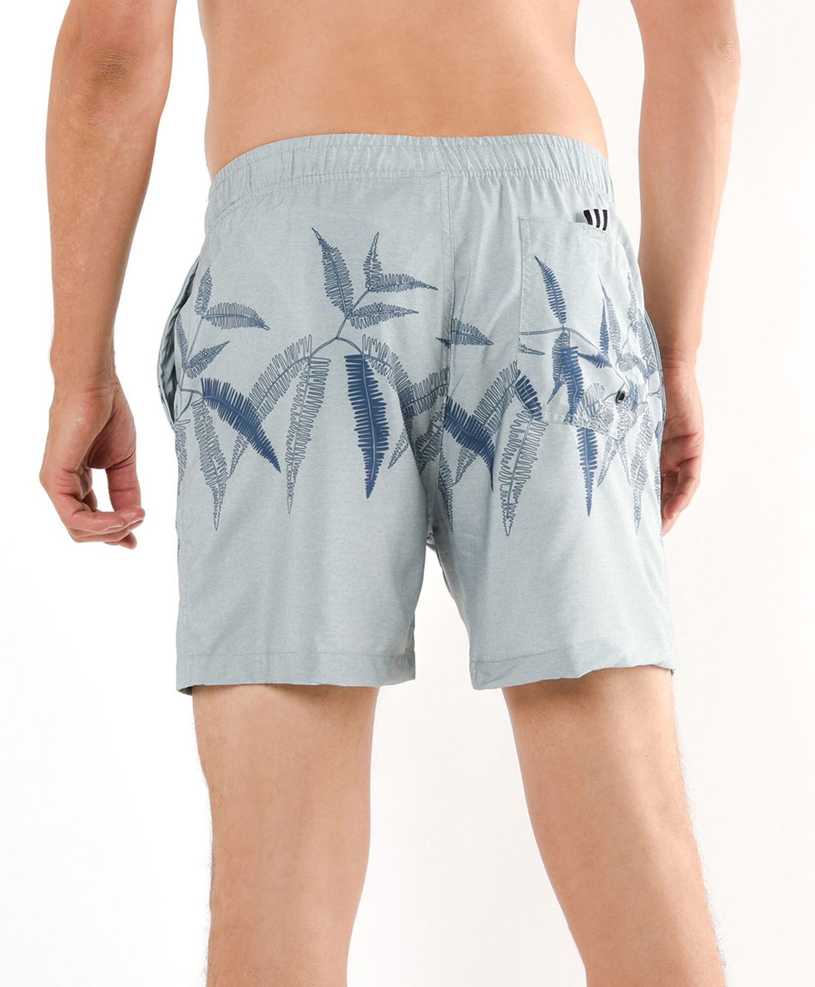 Traje de baño hombre liso hojas Traje de baño hombre liso hojas