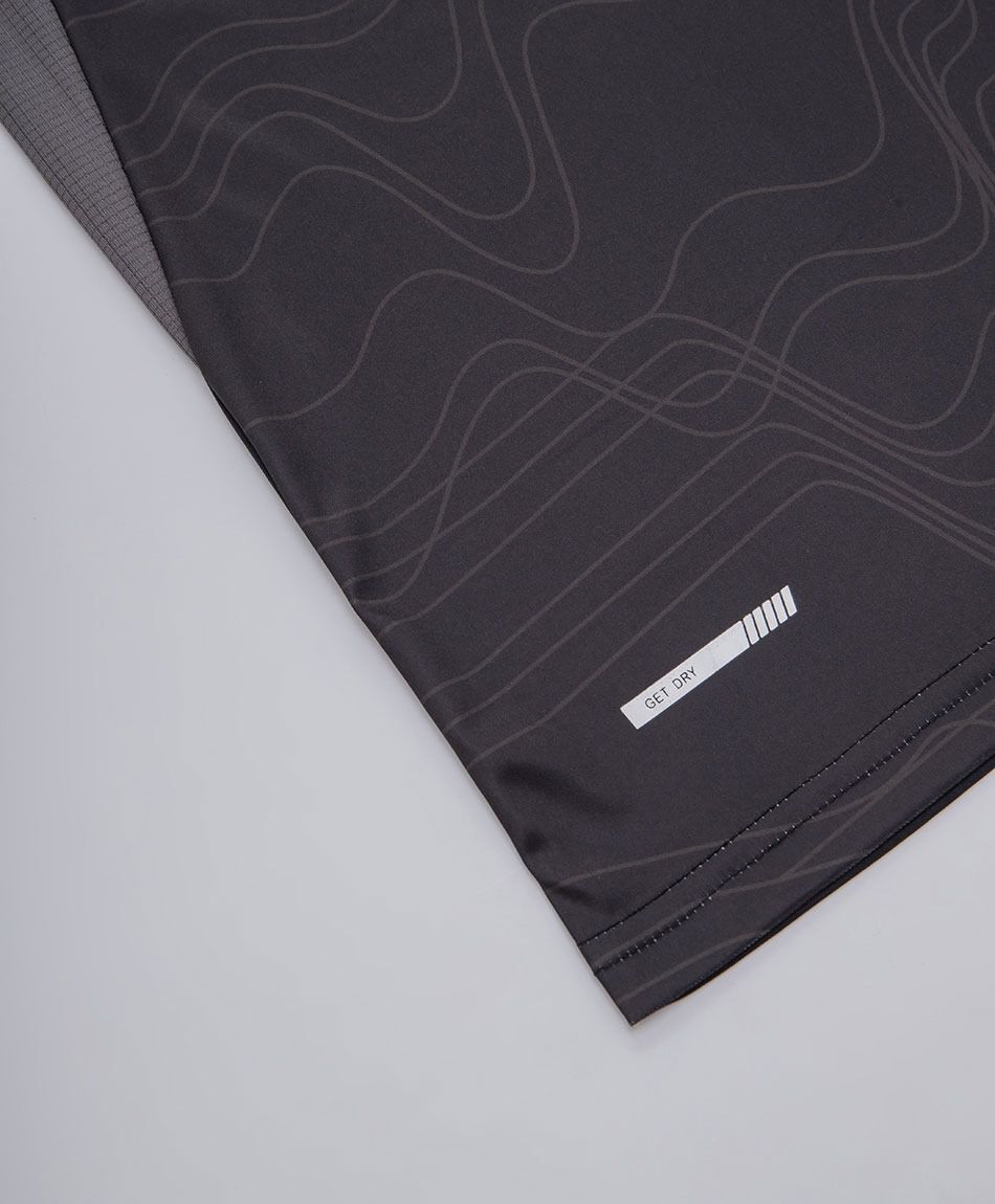 Polera deportiva hombre ondas active
