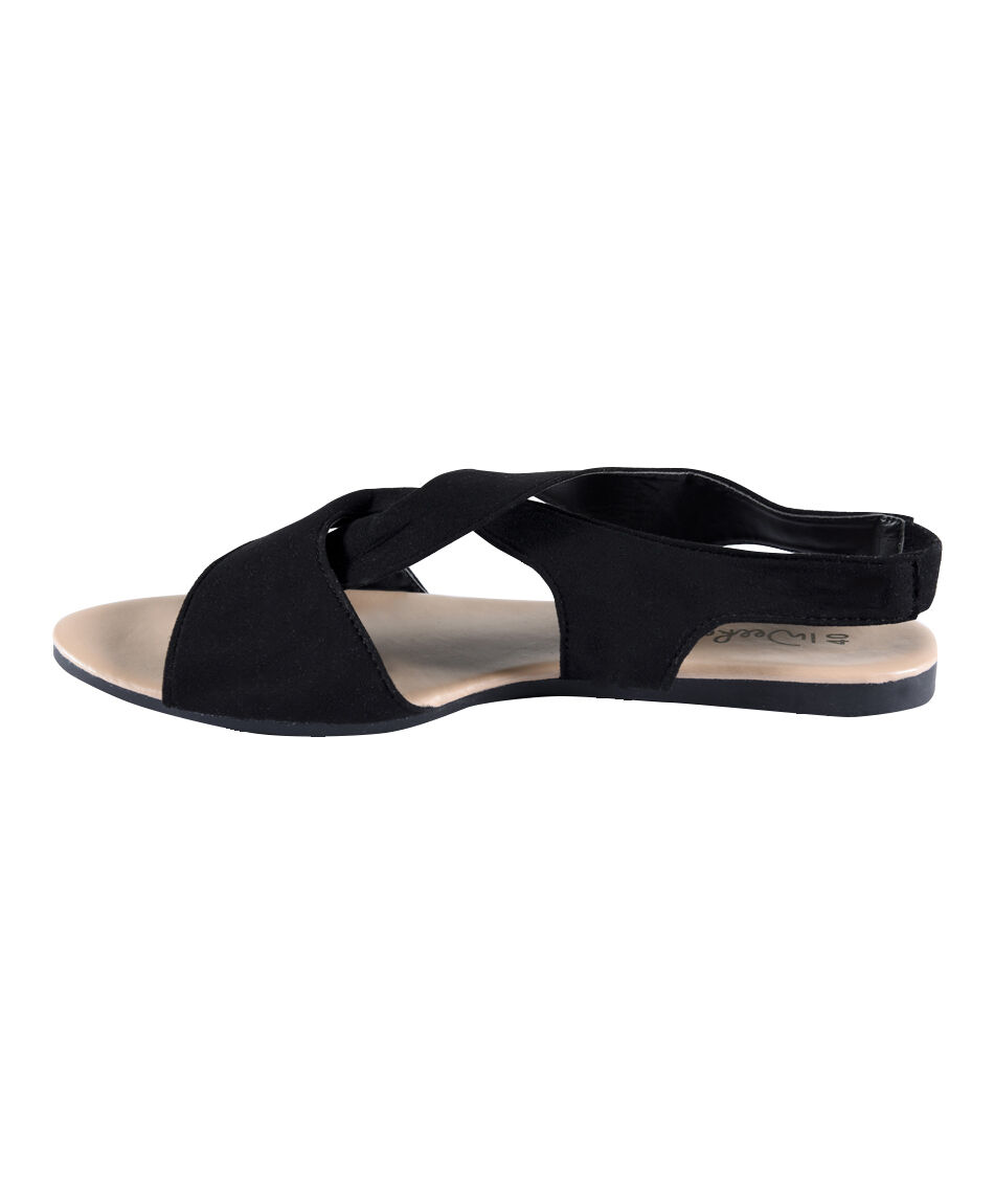 Sandalia plana cerrada