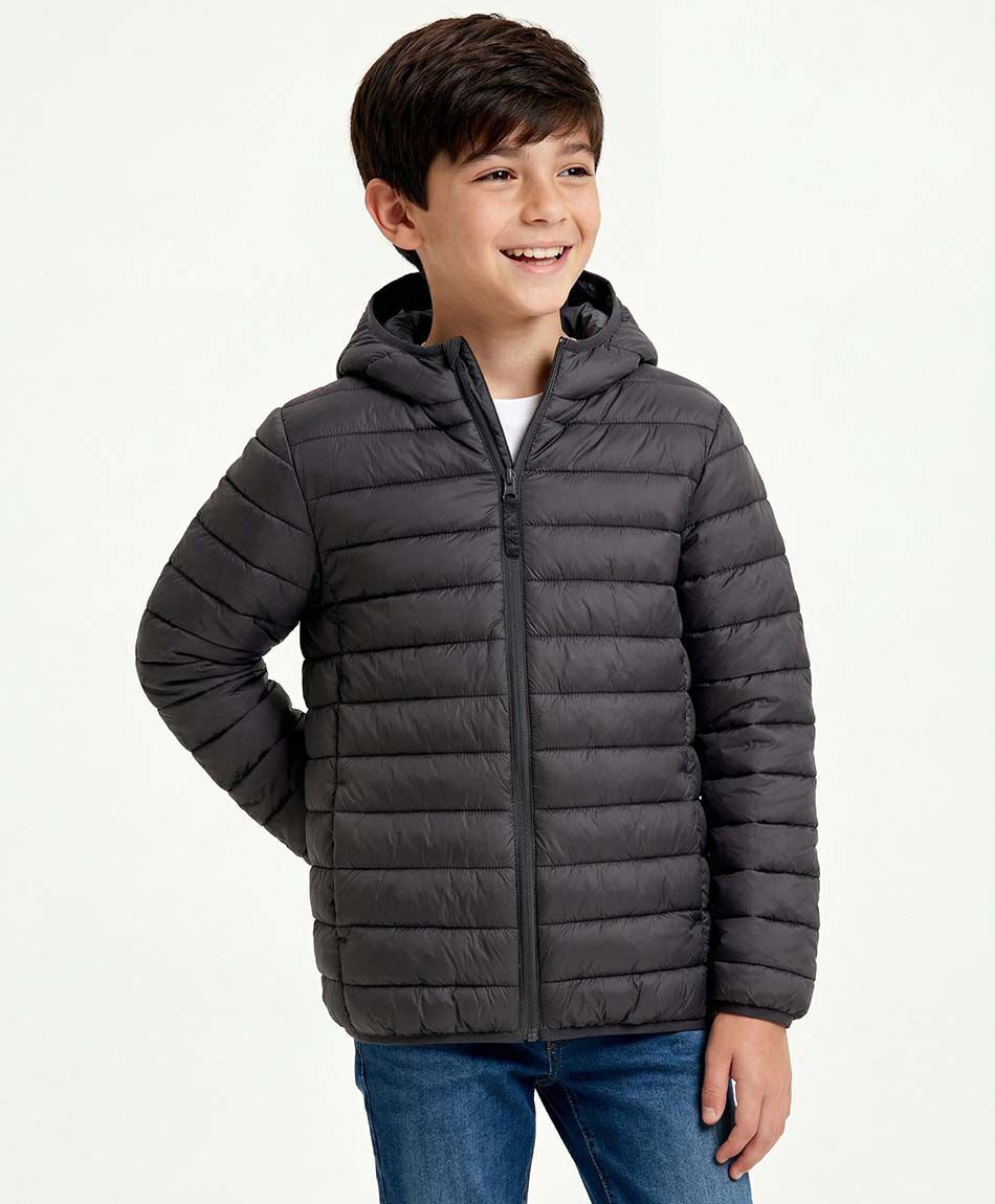 Parka ni&ntilde;o cierre entero