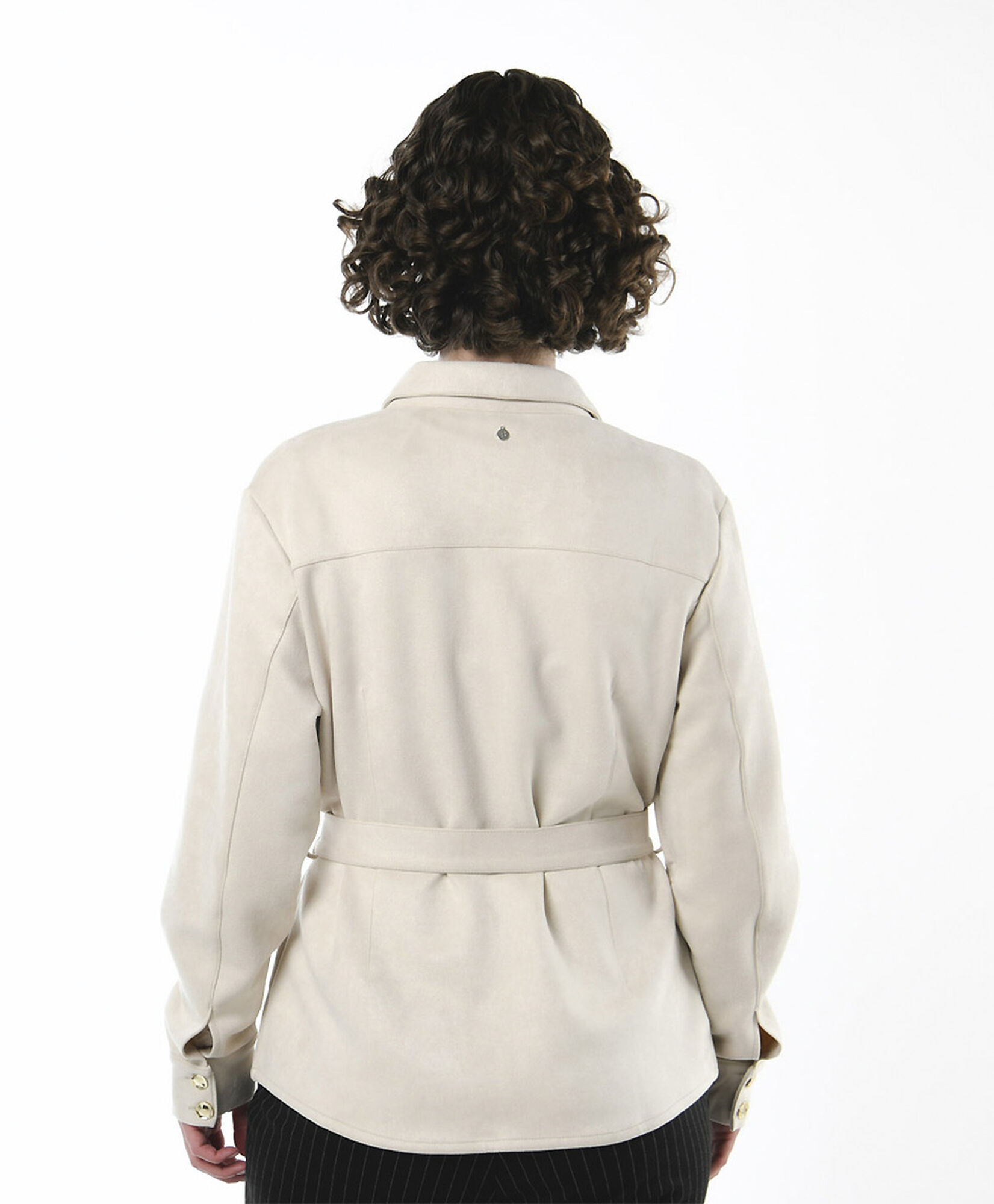 Chaqueta mujer gamuza lazo Chaqueta mujer gamuza lazo