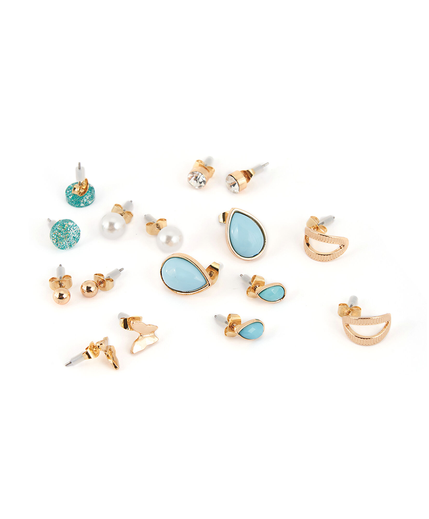 Set 8 aros mujer diseños Set 8 aros mujer diseños