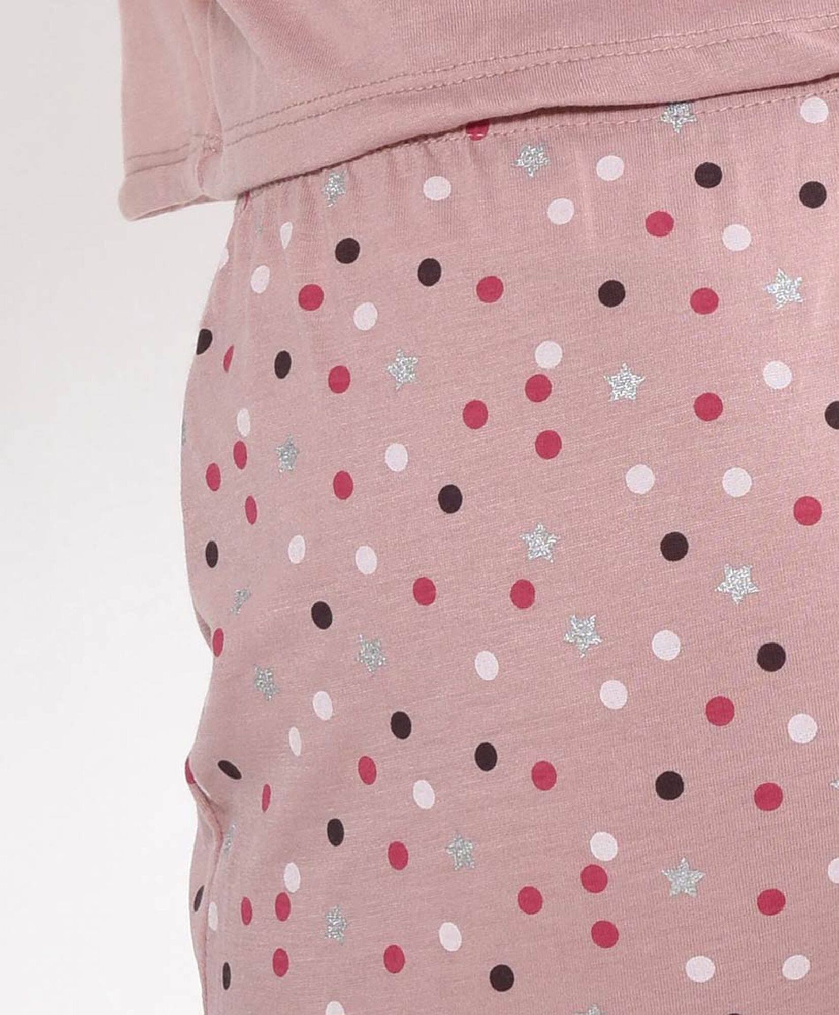 Pijama mujer capri puntos y estrellas 2 piezas Pijama mujer capri puntos y estrellas 2 piezas