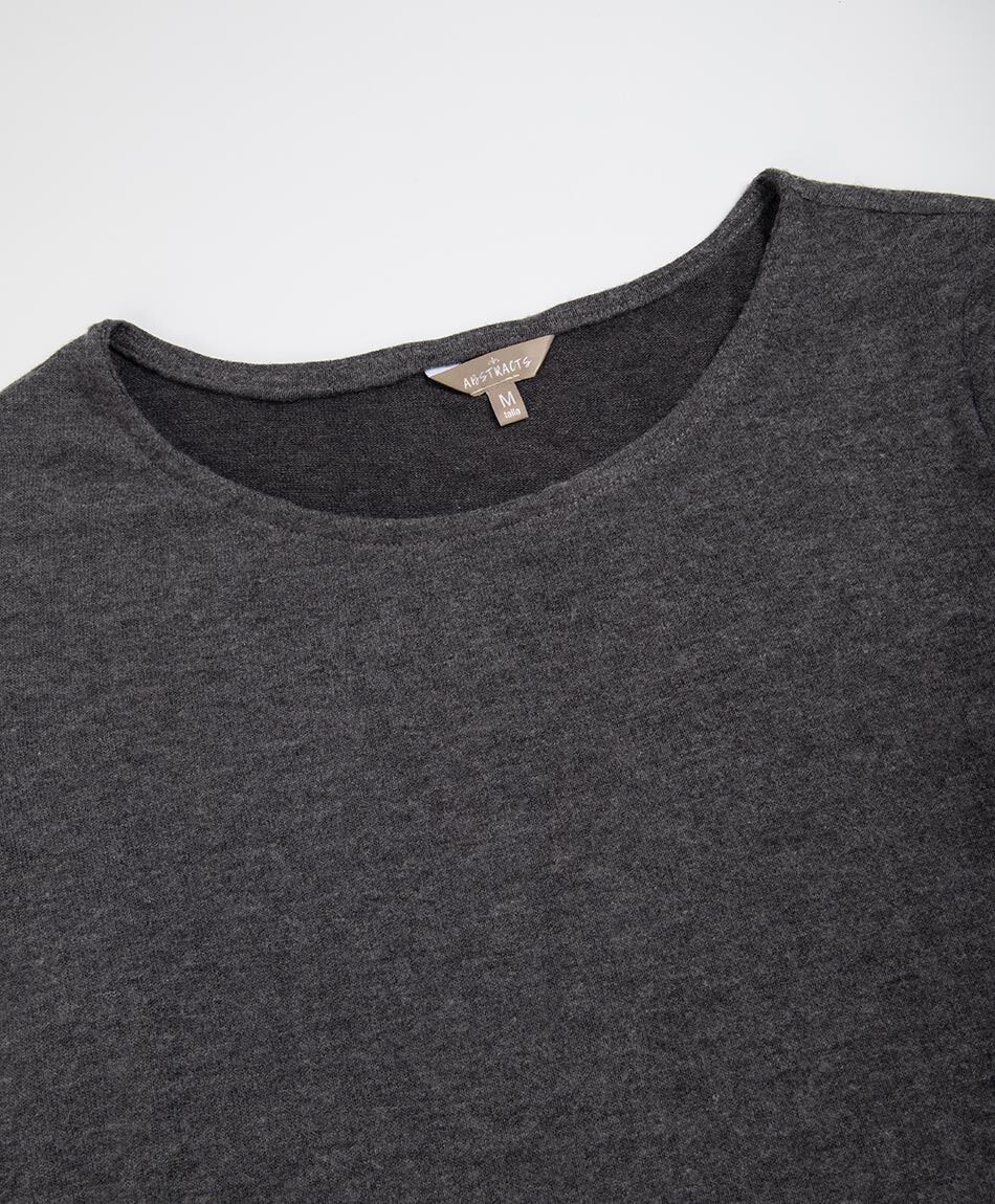 Polera mujer encaje bordes