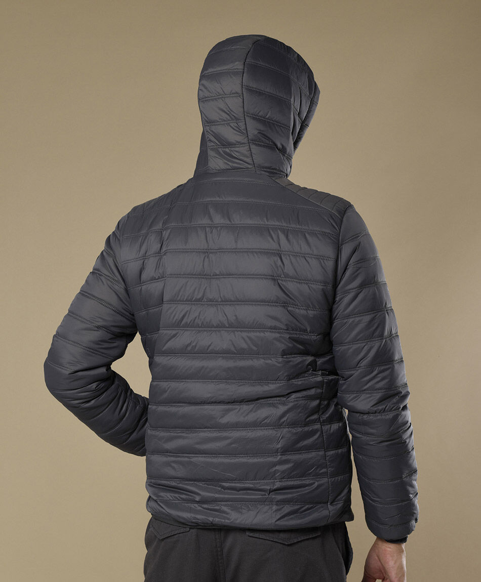 Parka forrada capuch&oacute;n