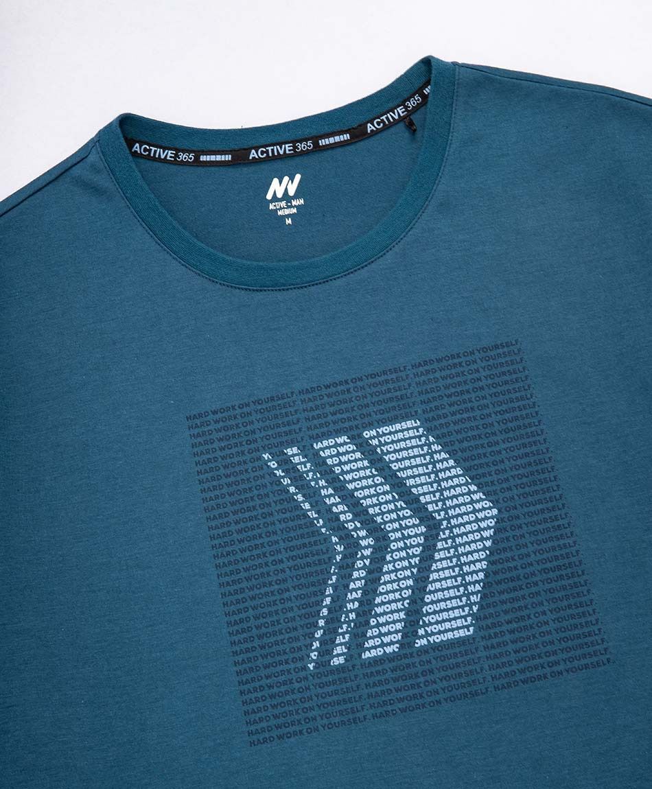 Polera deportiva hombre flechas
