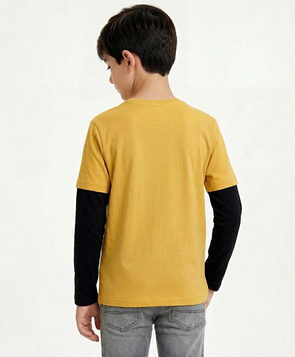 Polera ni&ntilde;o estampado hora de jugar