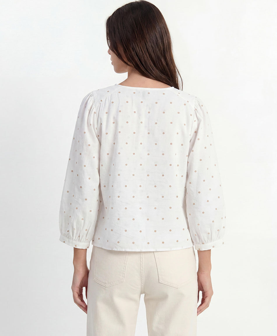 Blusa mujer lunares