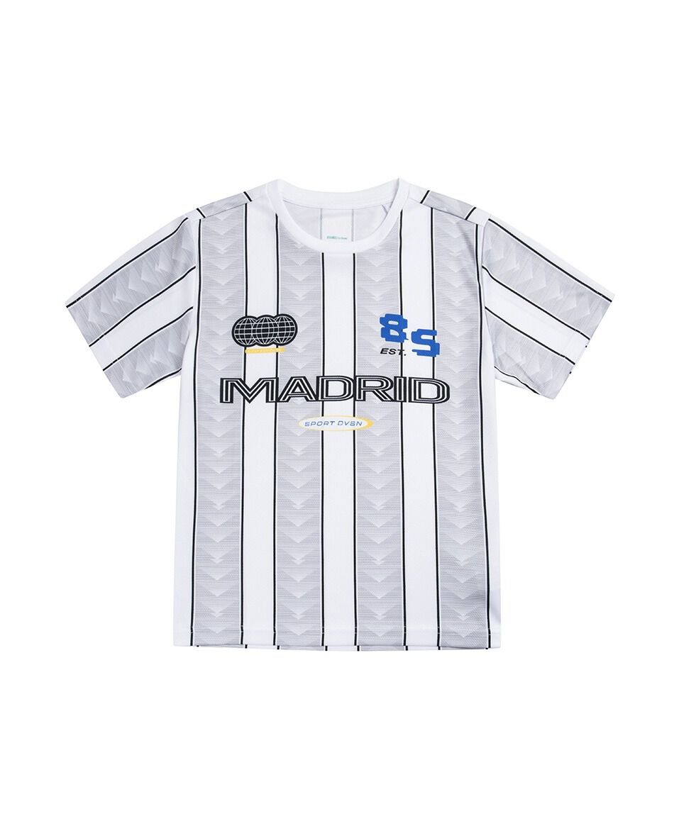 Polera ni&ntilde;o f&uacute;tbol madrid