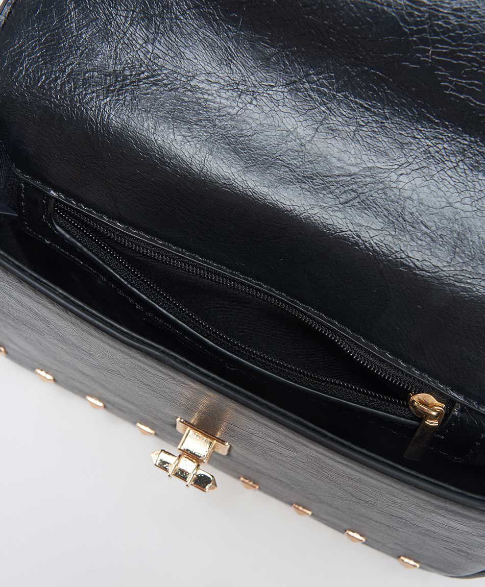 Mini cartera mujer tachas cuadradas