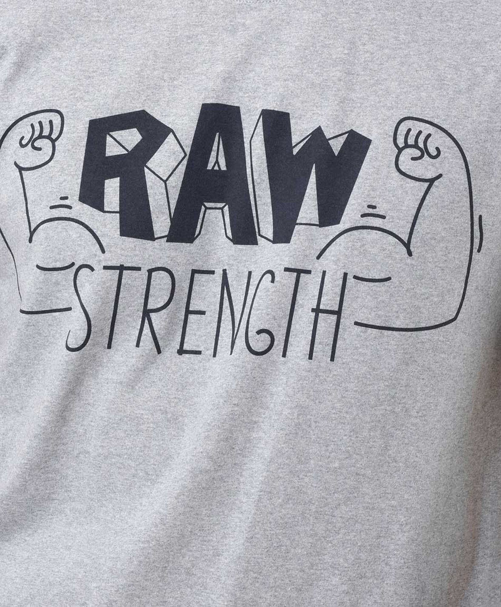 Polera hombre jaspeada raw Polera hombre jaspeada raw