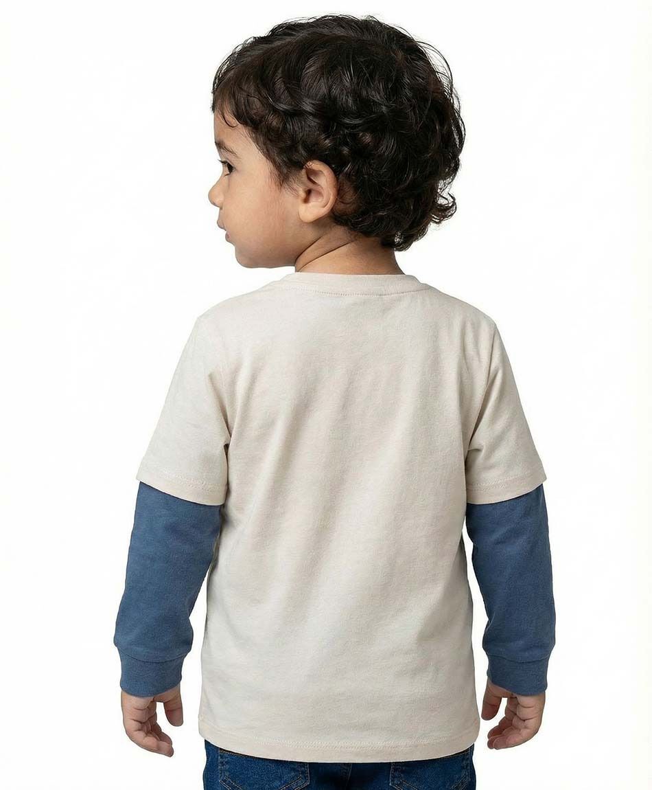 Polera beb&eacute; estampado dinocool